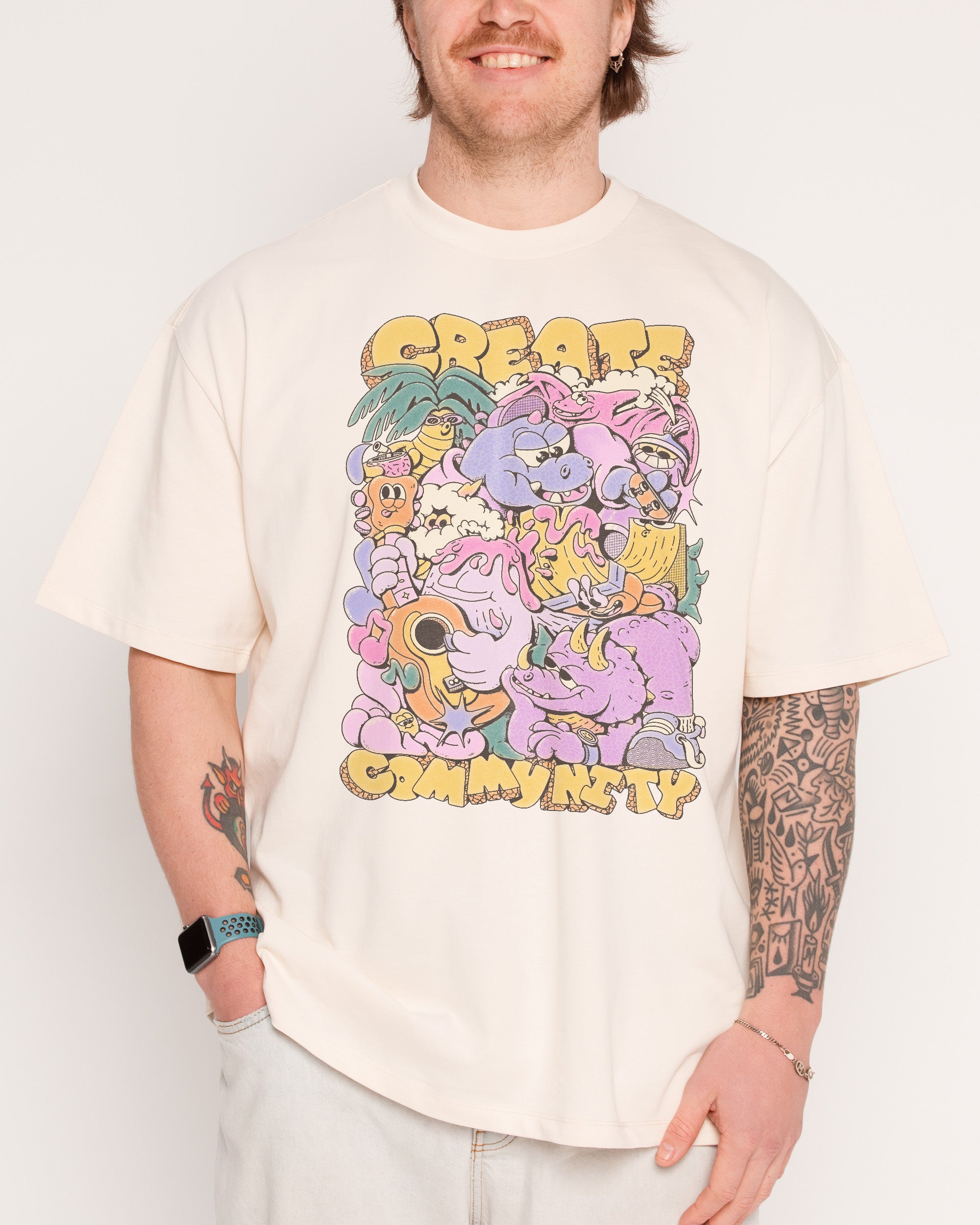 Create Community Oversized Tee