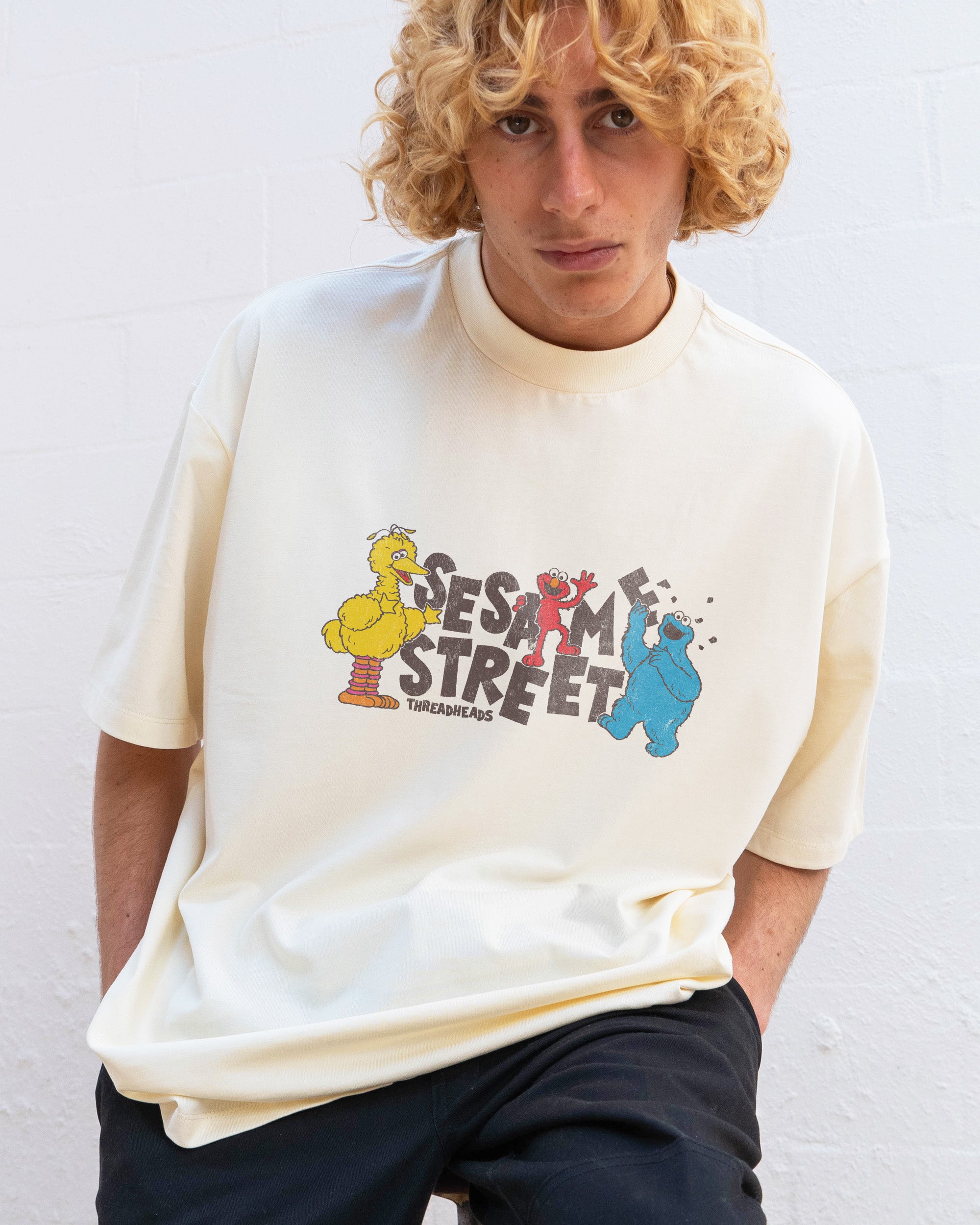 Sesame Street Hoops Oversized Tee
