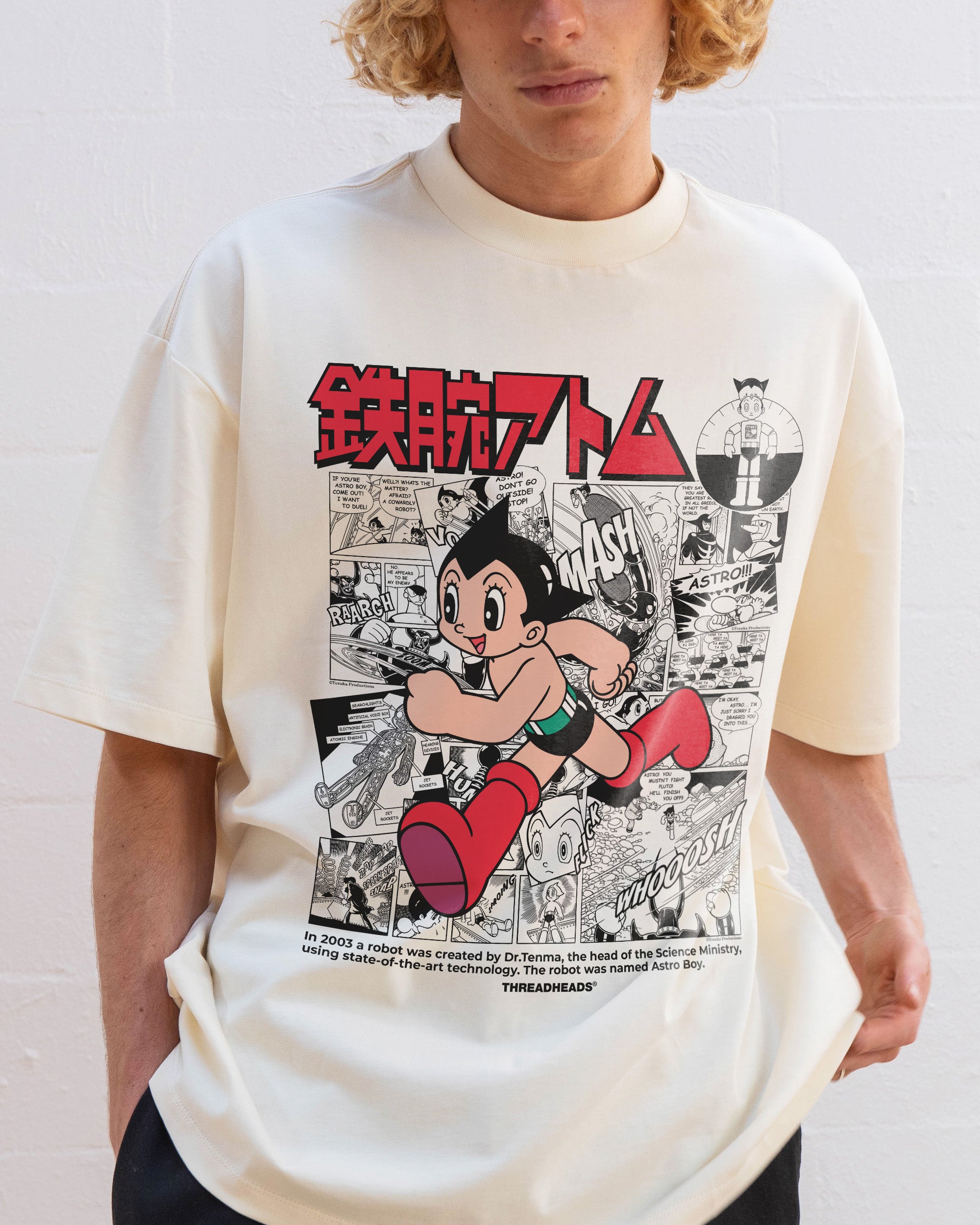 Manga Story Astro Boy Oversized Tee Online Australia