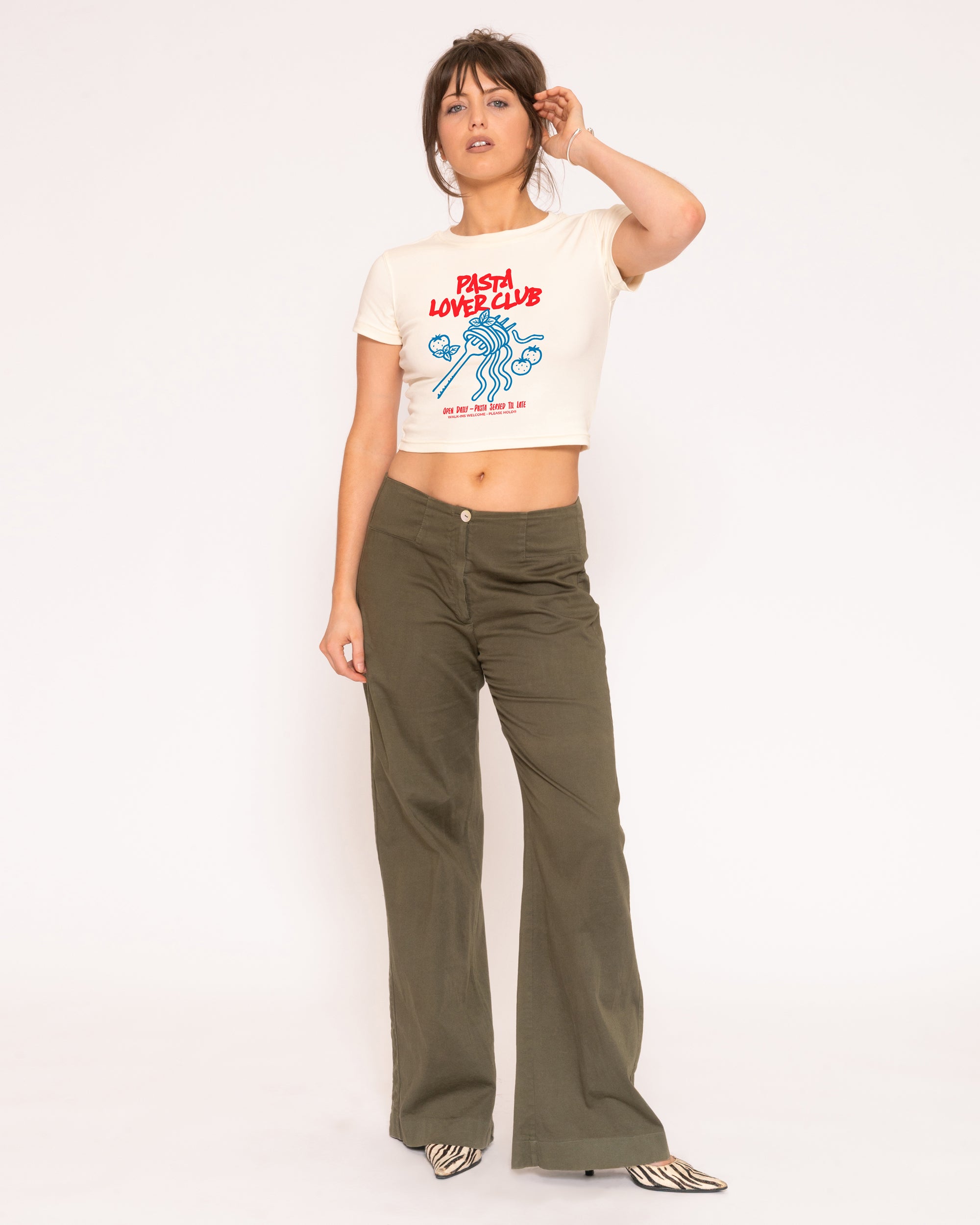 Pasta Lover Club Baby Tee Threadheads Australia Online