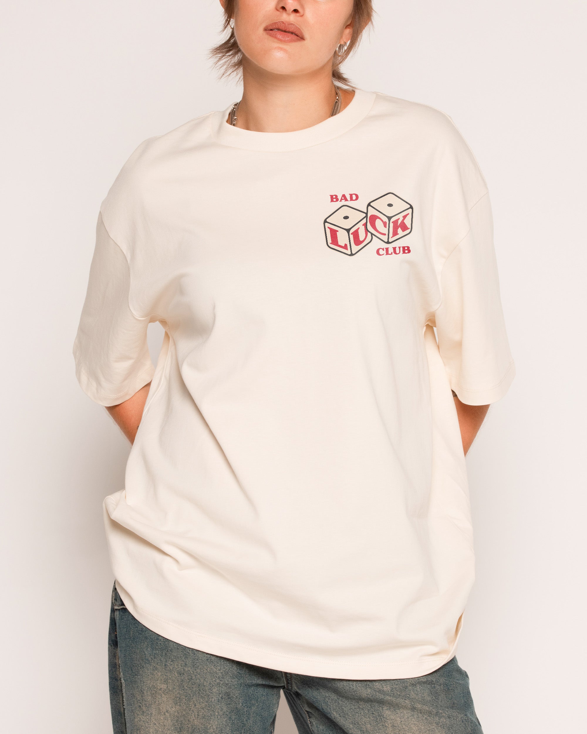 Bad Luck Club Oversized Tee Threadheads Australia Online