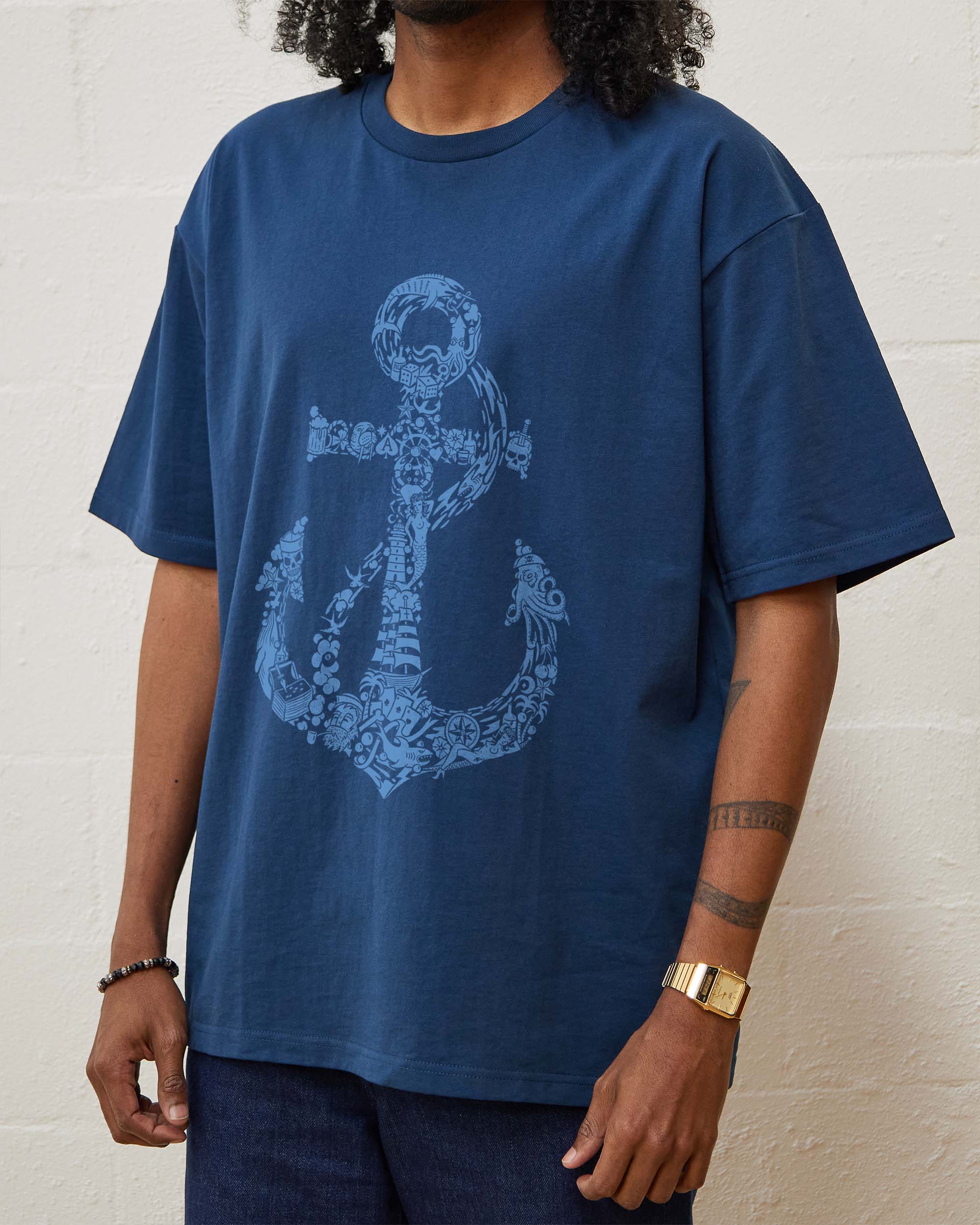 Tales from the Sea T-Shirt Australia Online #colour_navy