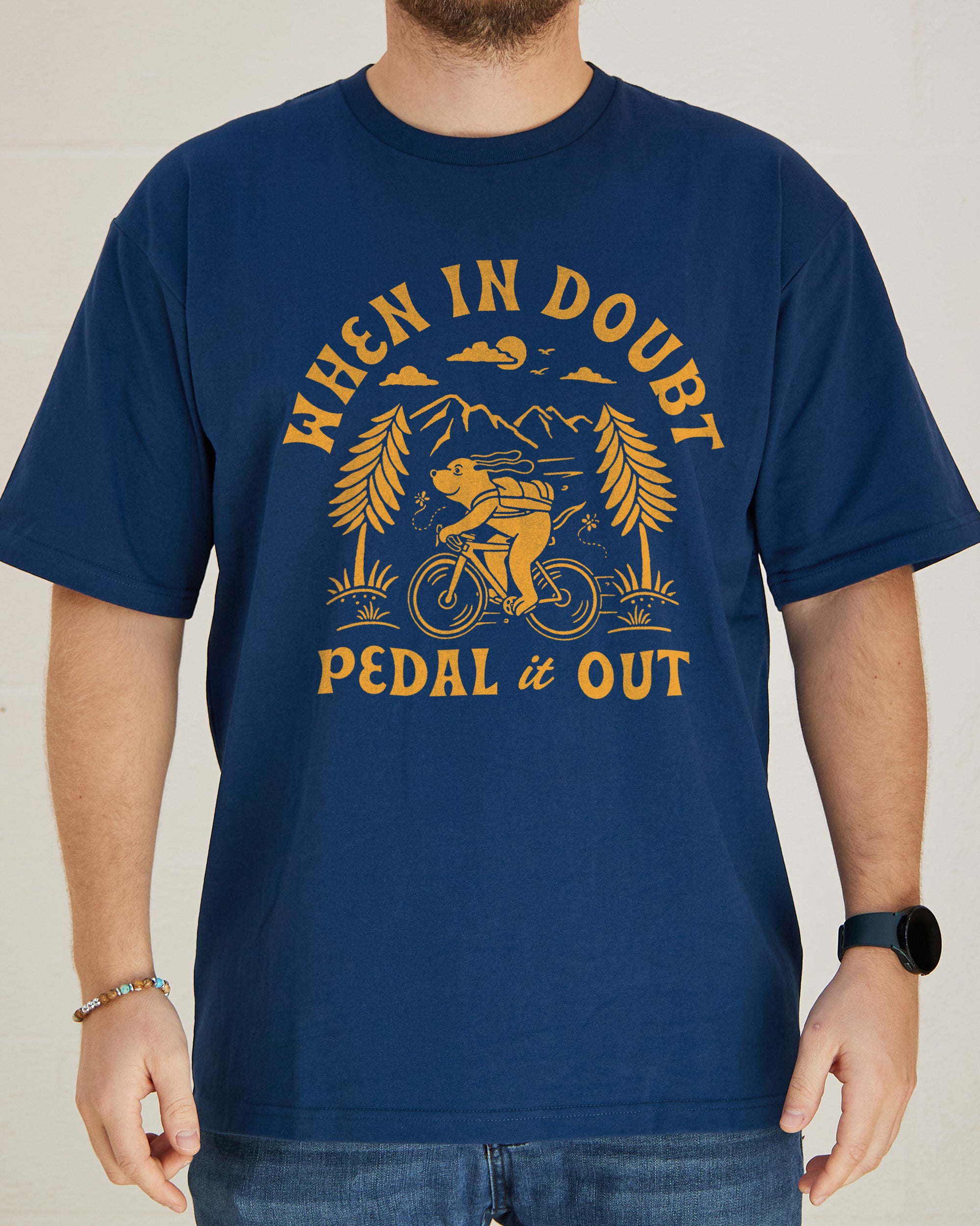 When in Doubt Pedal it Out T-Shirt Australia Online