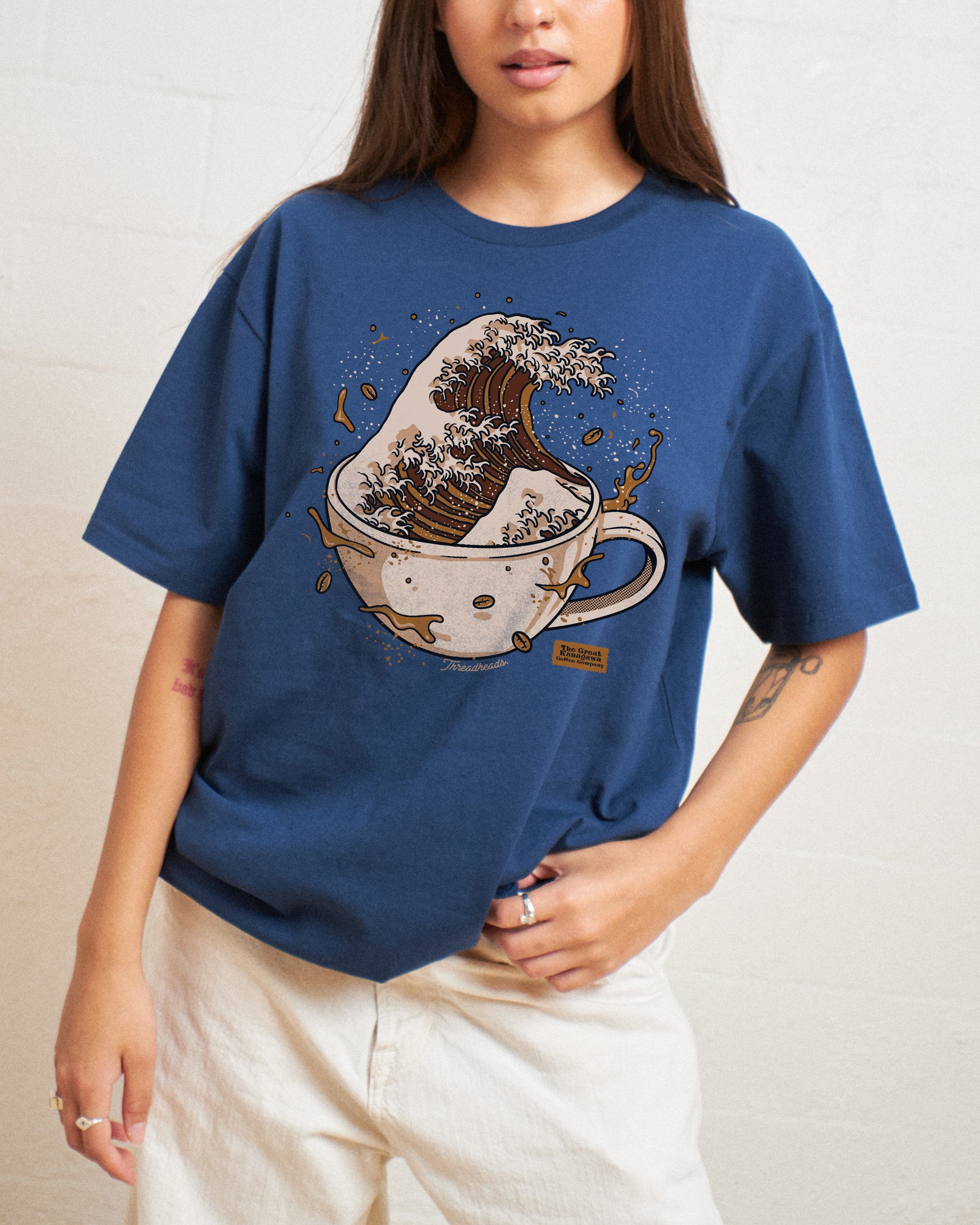 The Great Kanagawa Coffee Company T-Shirt Australia Online
