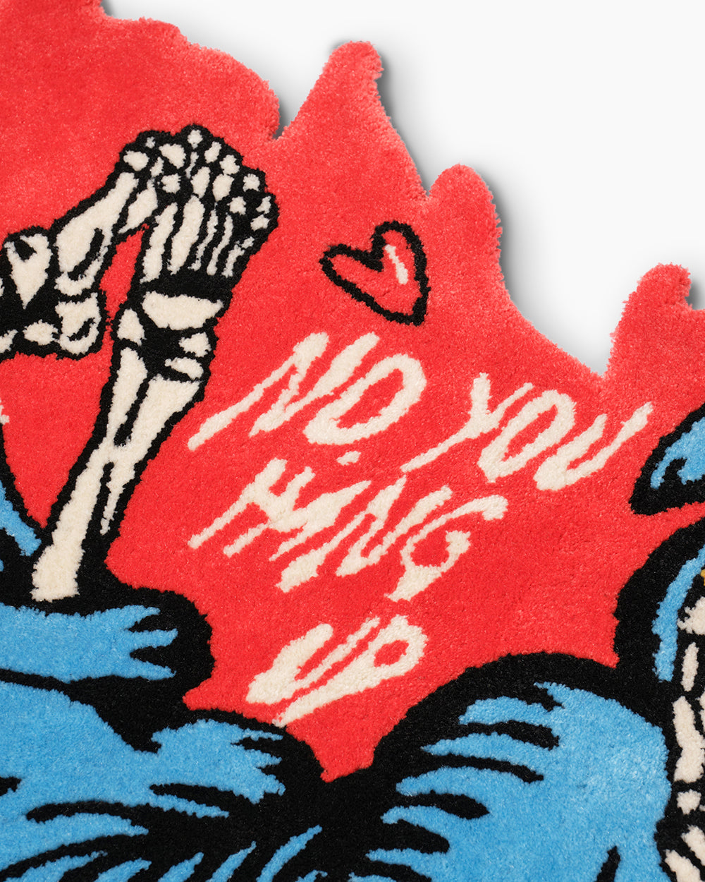 No You Hang Up Tufted Rug | Threadheads Exclusive