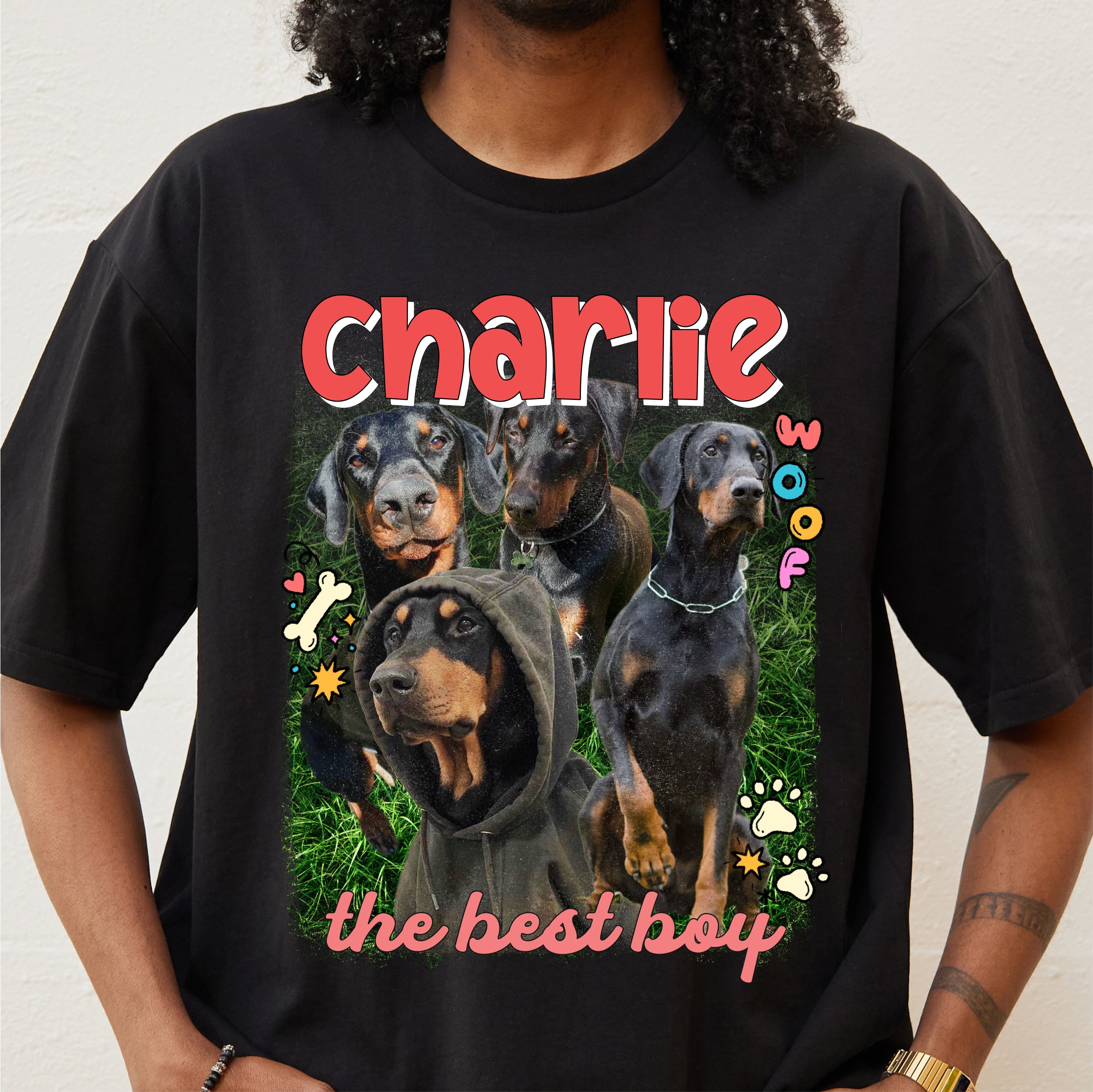 Create Your Own Custom Dog Bootleg Tee