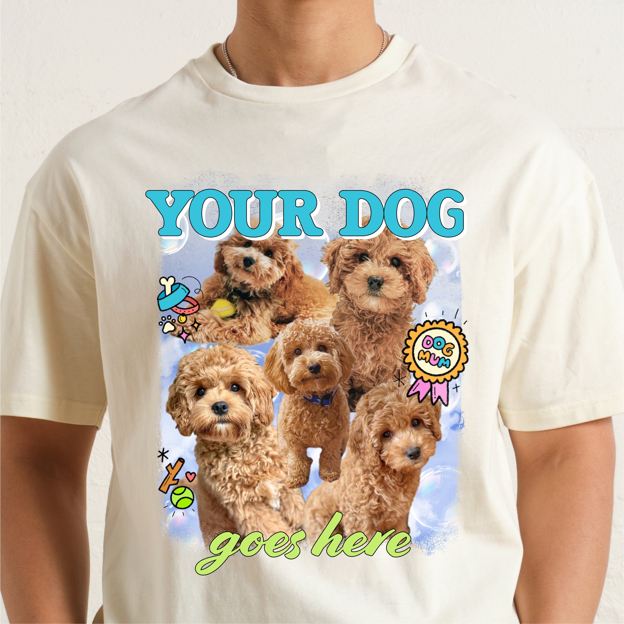 Create Your Own Custom Dog Bootleg Tee