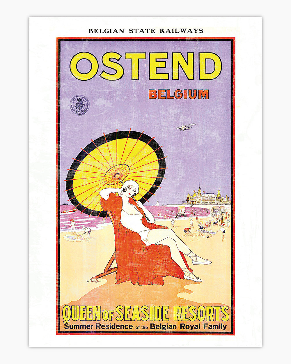 Ostend Belgium Art Print Australia Online