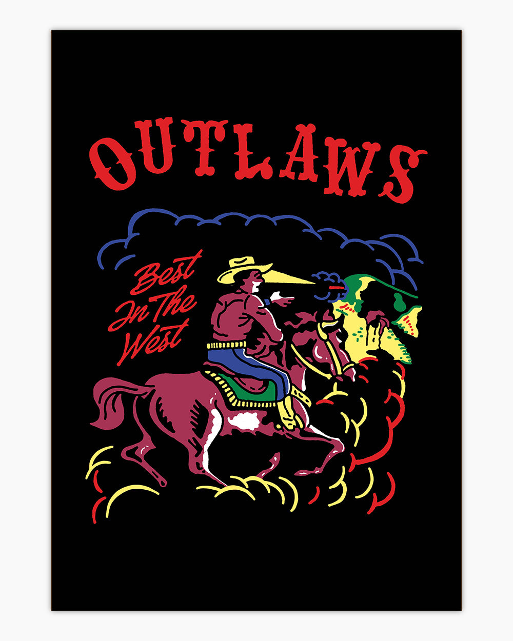 Outlaws Art Print