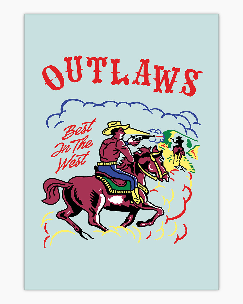 Outlaws Art Print