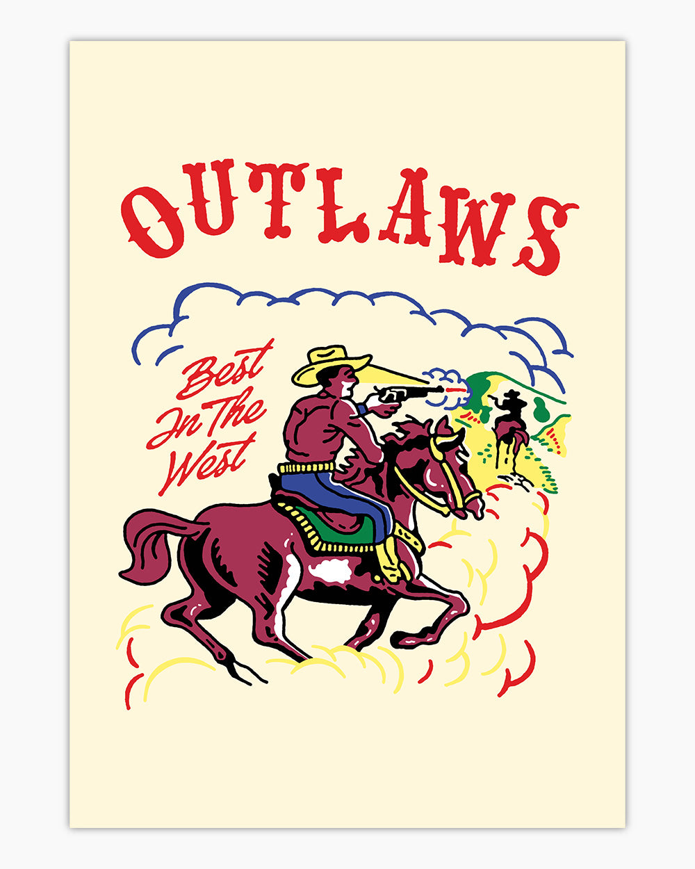 Outlaws Art Print