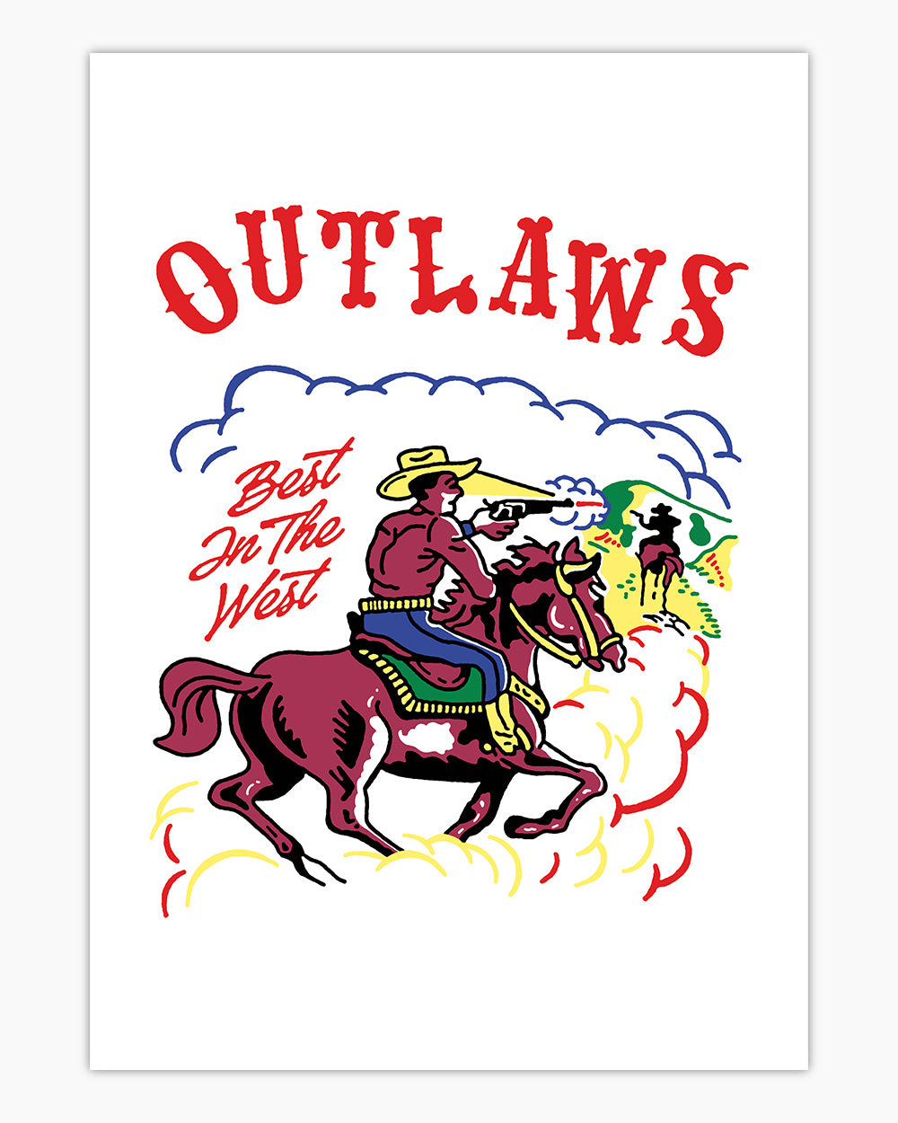 Outlaws Art Print