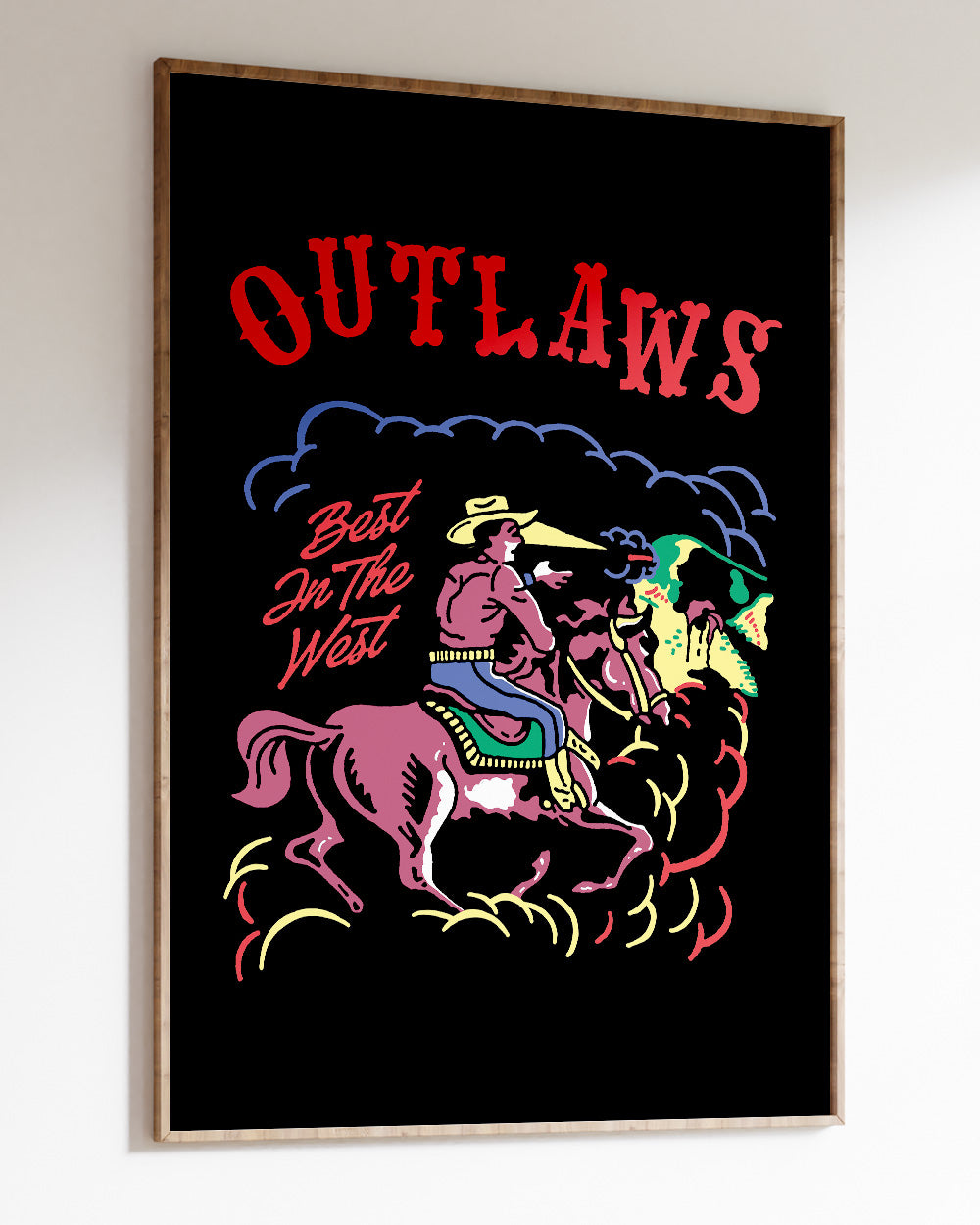Outlaws Art Print