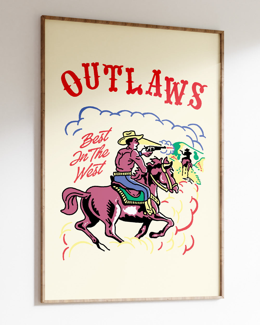 Outlaws Art Print