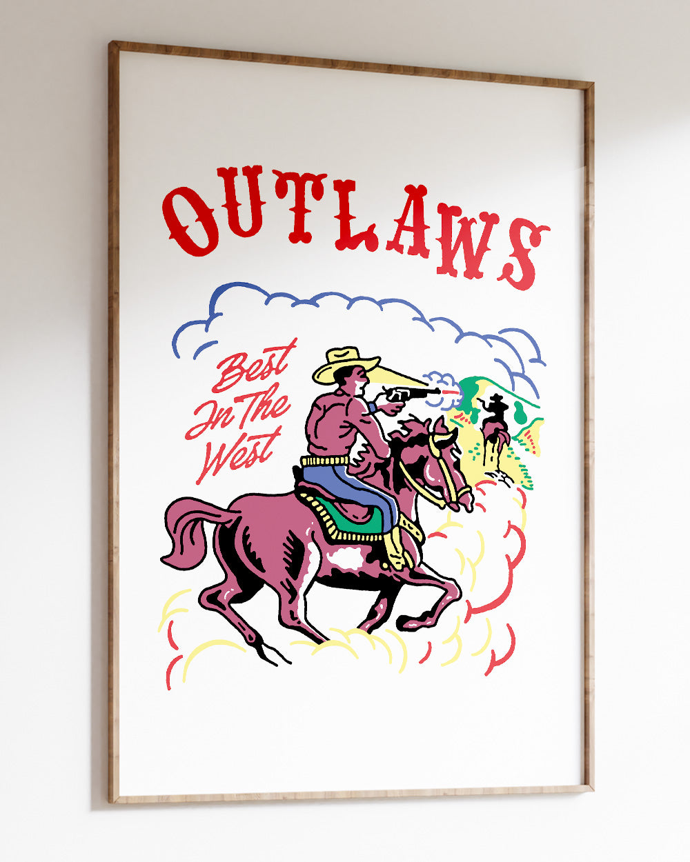 Outlaws Art Print