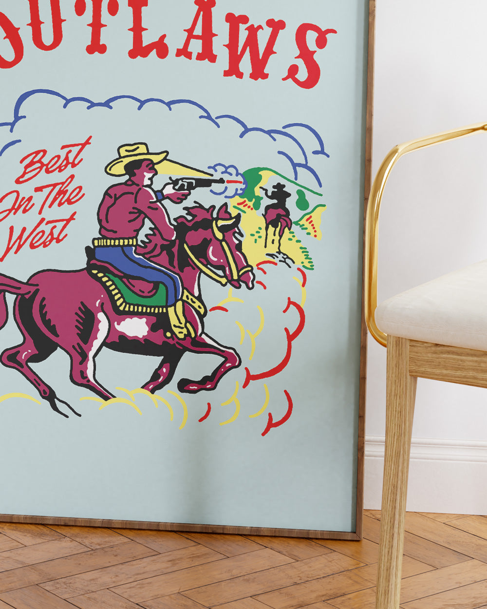 Outlaws Art Print