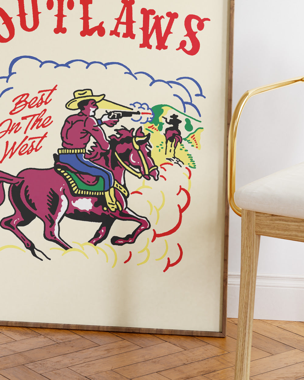 Outlaws Art Print
