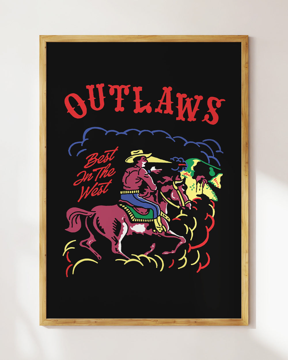 Outlaws Art Print