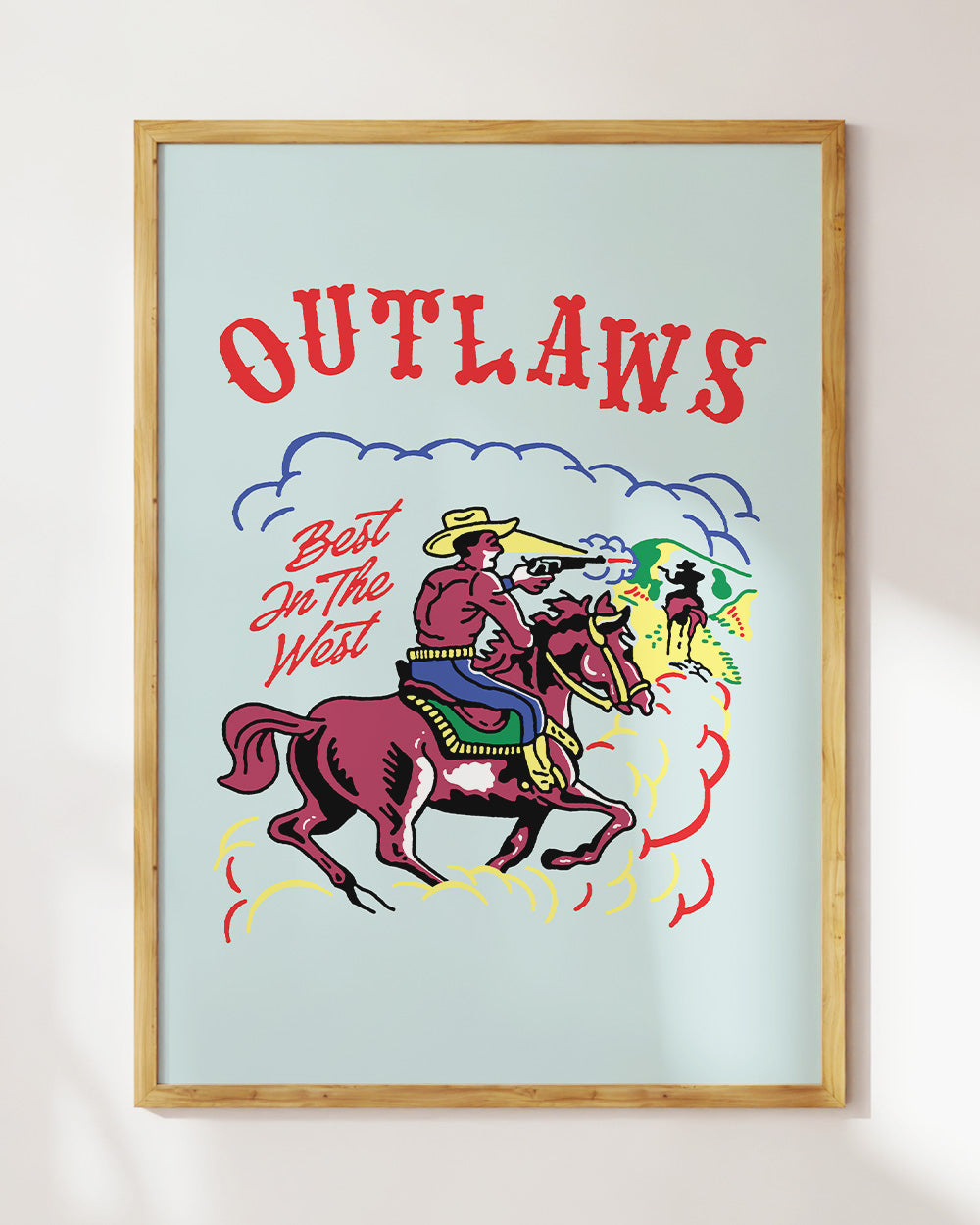 Outlaws Art Print