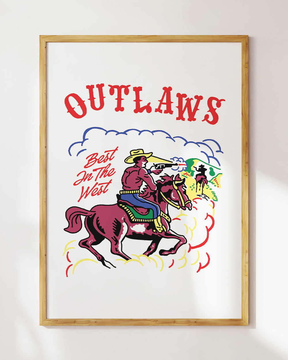 Outlaws Art Print