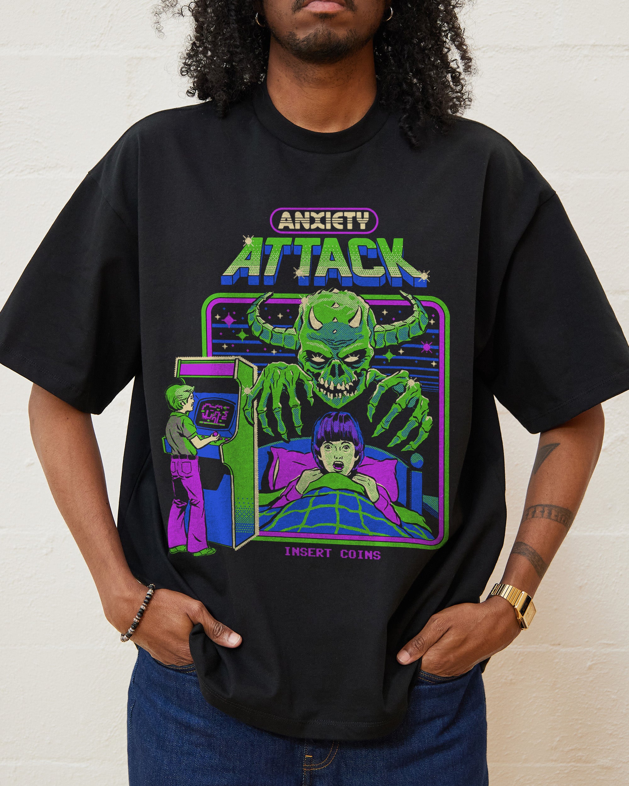 Anxiety Attack Oversized Tee Australia Online