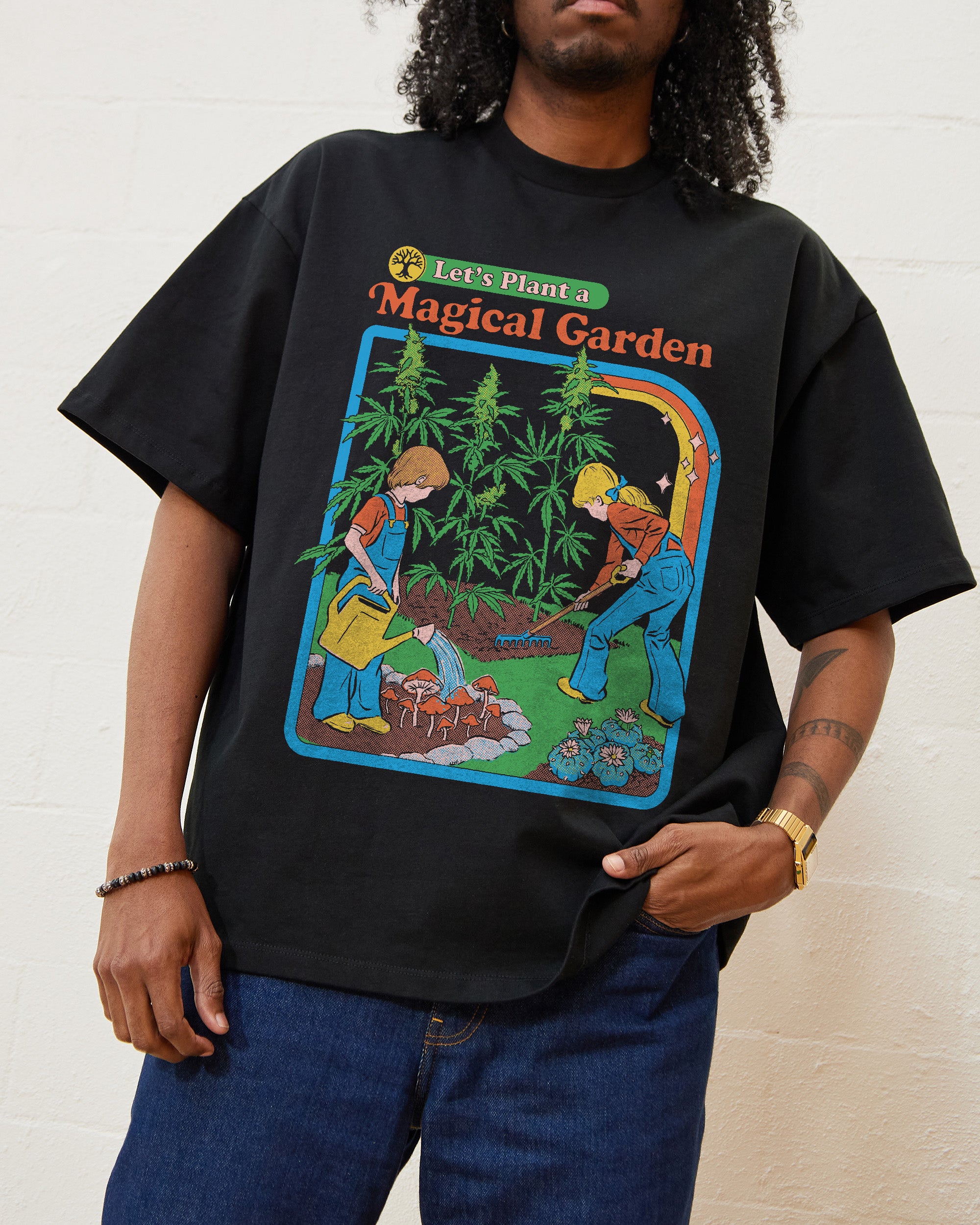 Magical Garden Oversized Tee Australia Online
