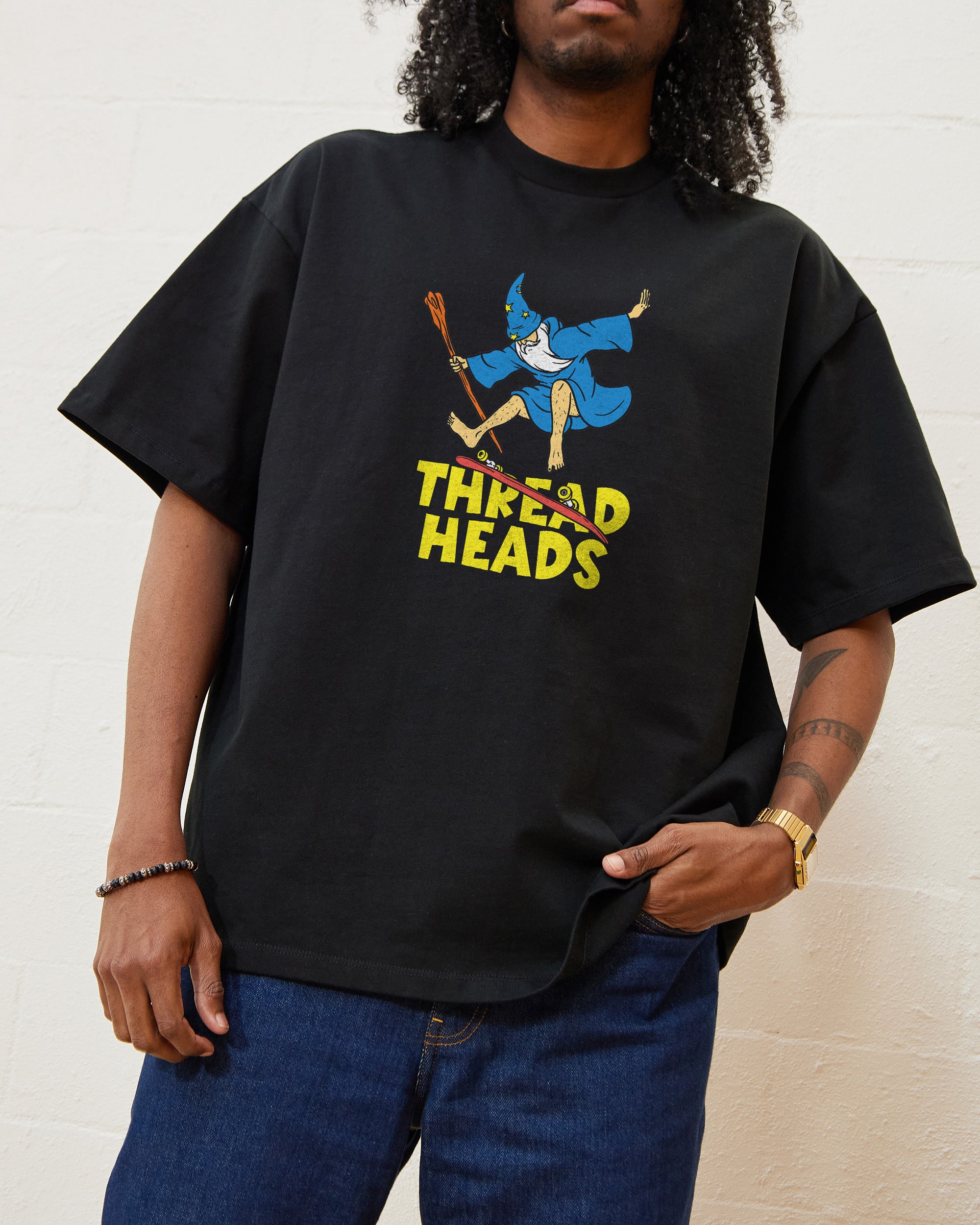 Skating Wizard Oversized Tee Australia Online