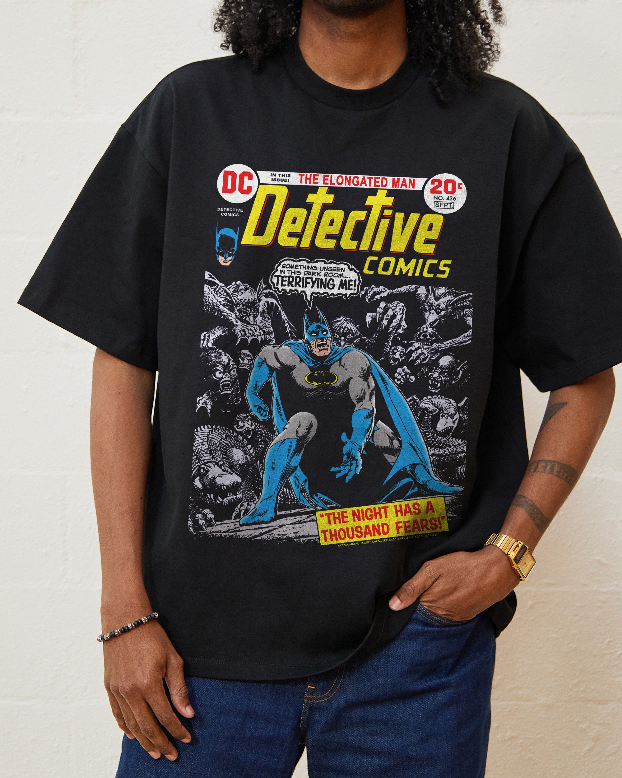 Batman A Thousand Fears Oversized Tee Australia Online