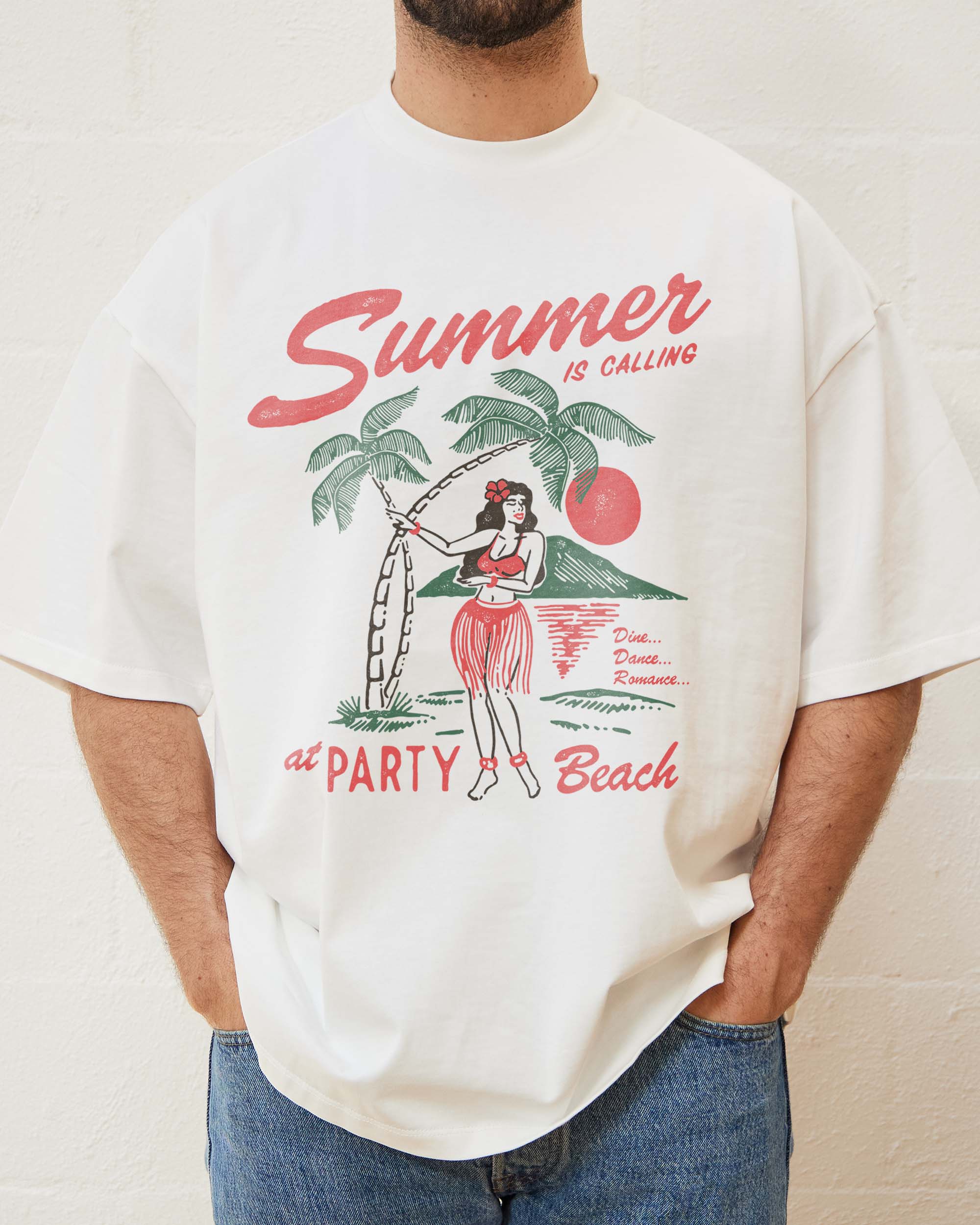 Summer is Calling Oversized Tee Australia Online