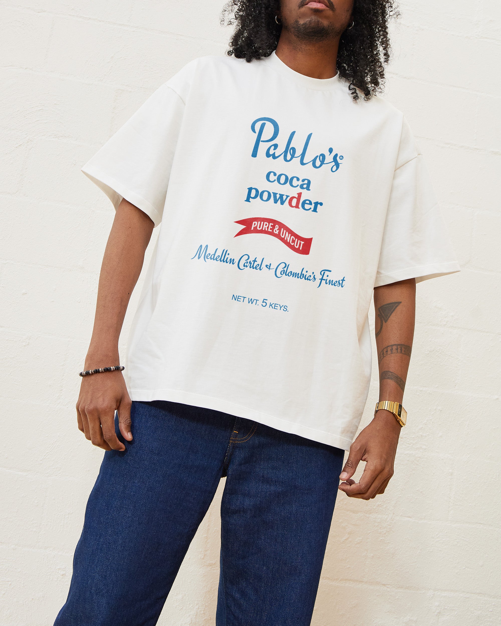 Pablo's Coca Powder Oversized Tee