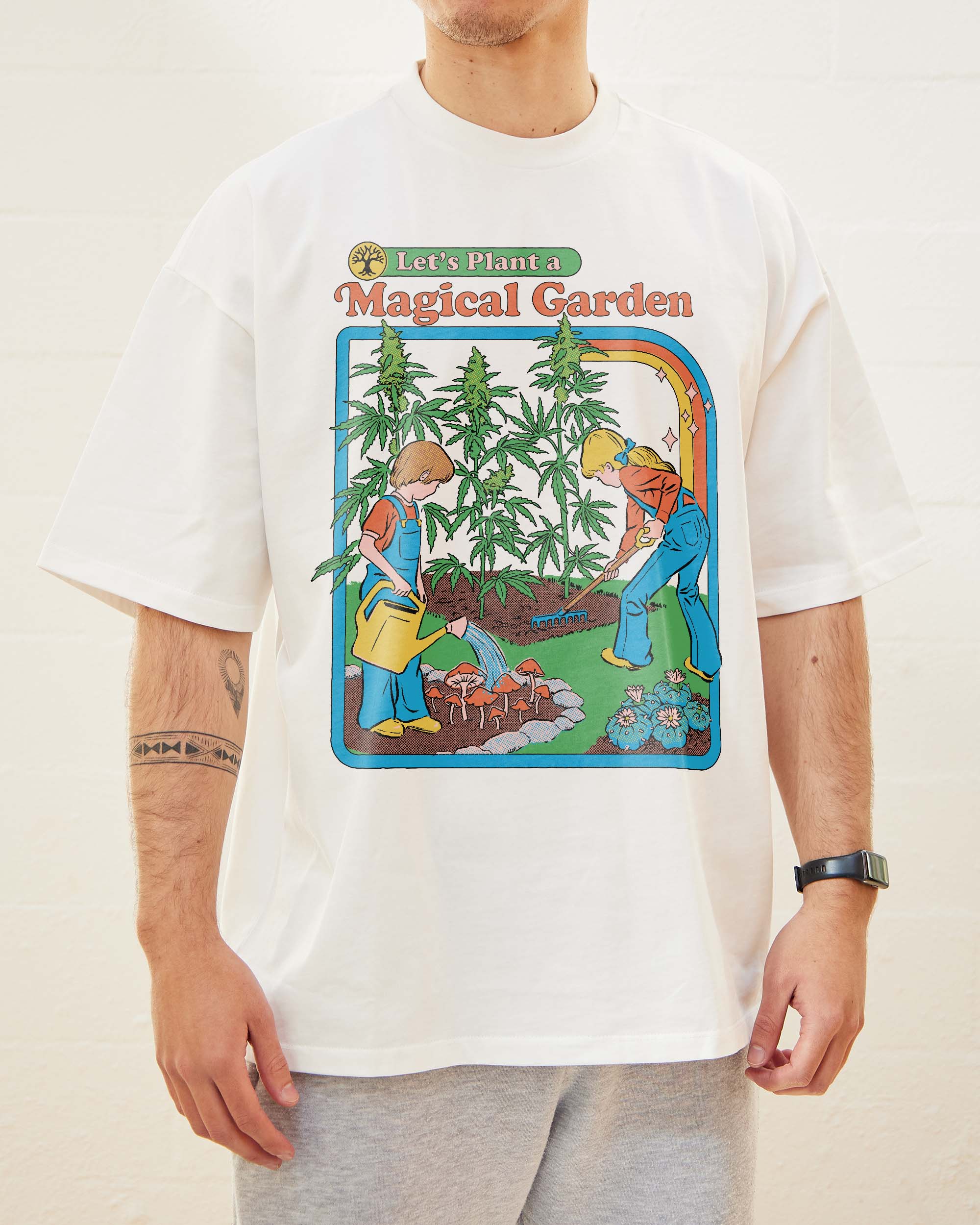 Magical Garden Oversized Tee Australia Online