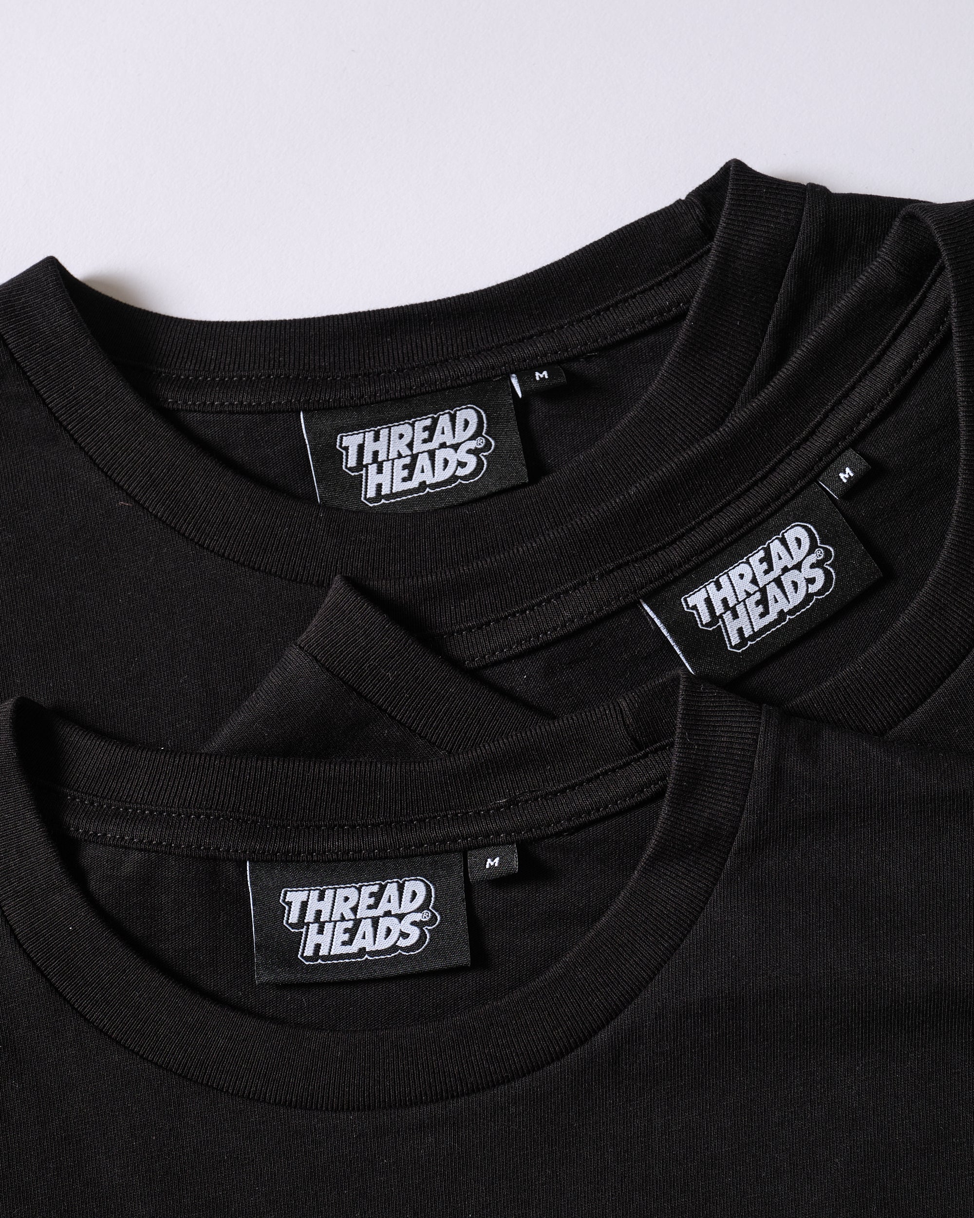 Classic Tee 3-Pack: Black