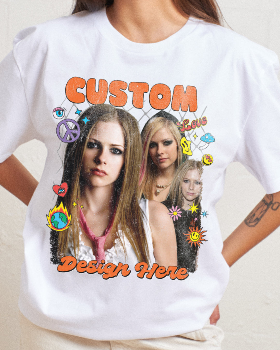 Trippy Tee Custom Tee – view 5
