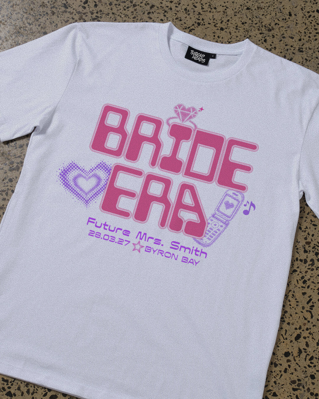 Bride Era Y2K Hens Custom Tee