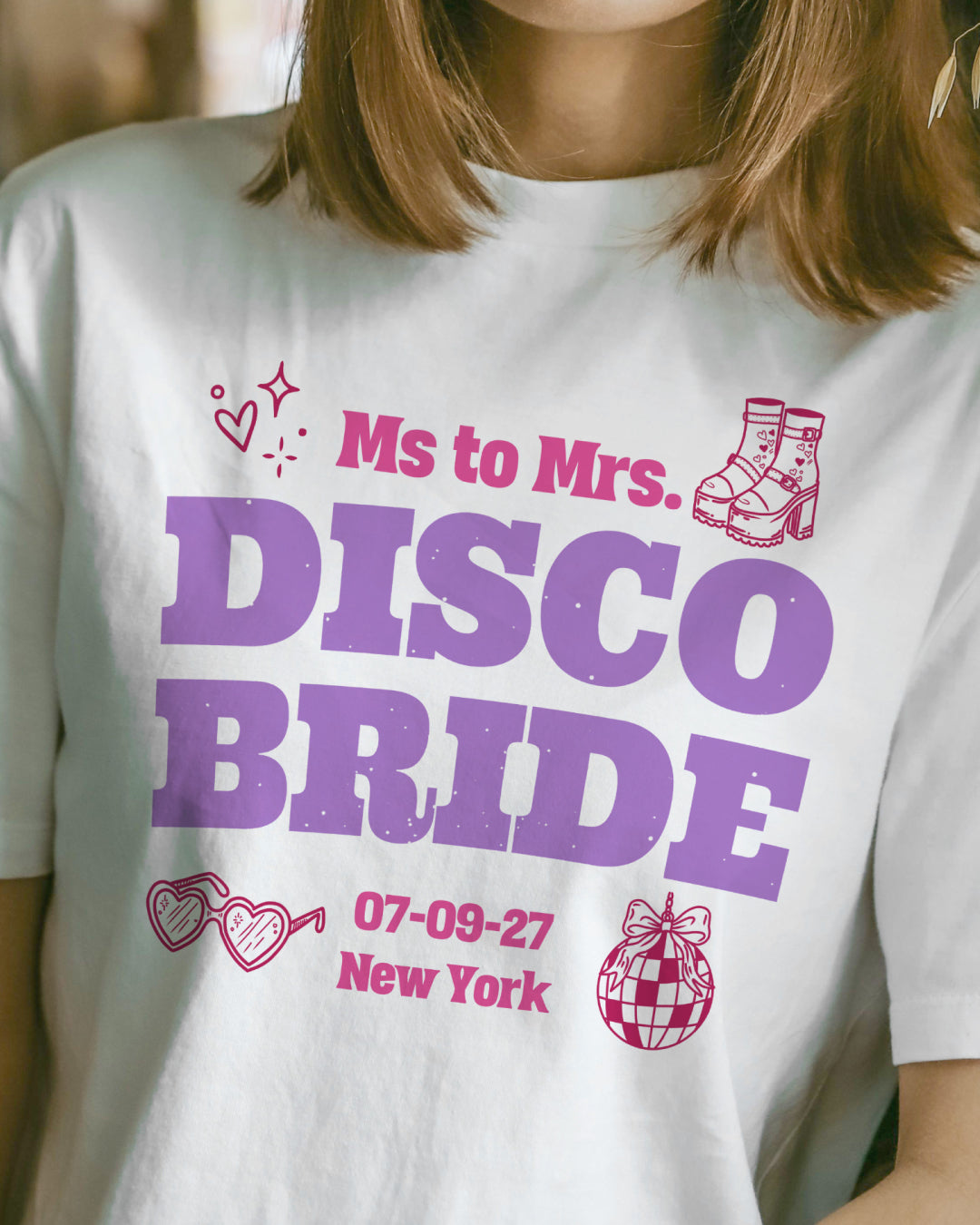 Last Disco Hens Custom Tee