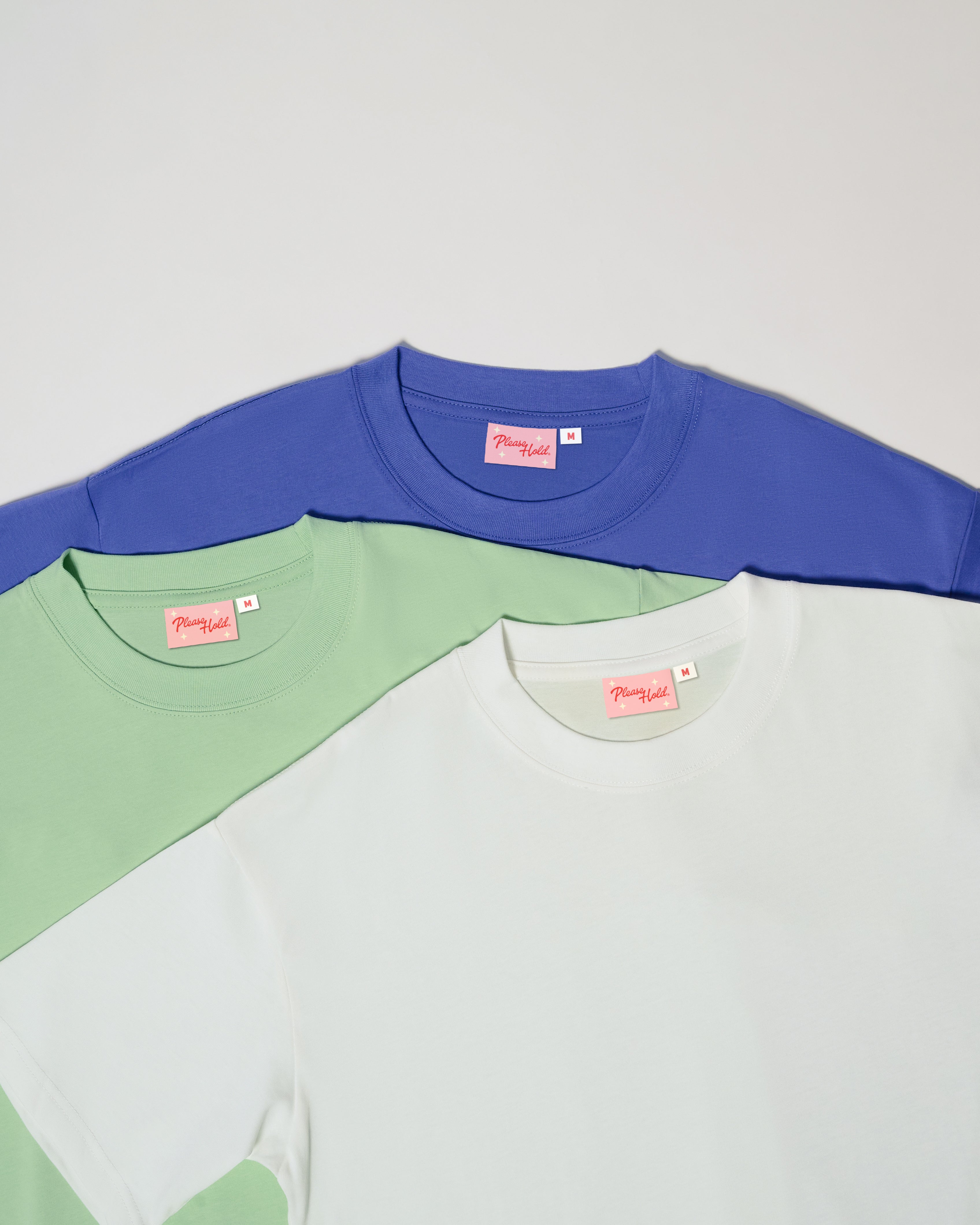 Boxy Crop Tee 3-Pack: Dusk, Pistachio, White Blank Boxy Crop Tee β view 6