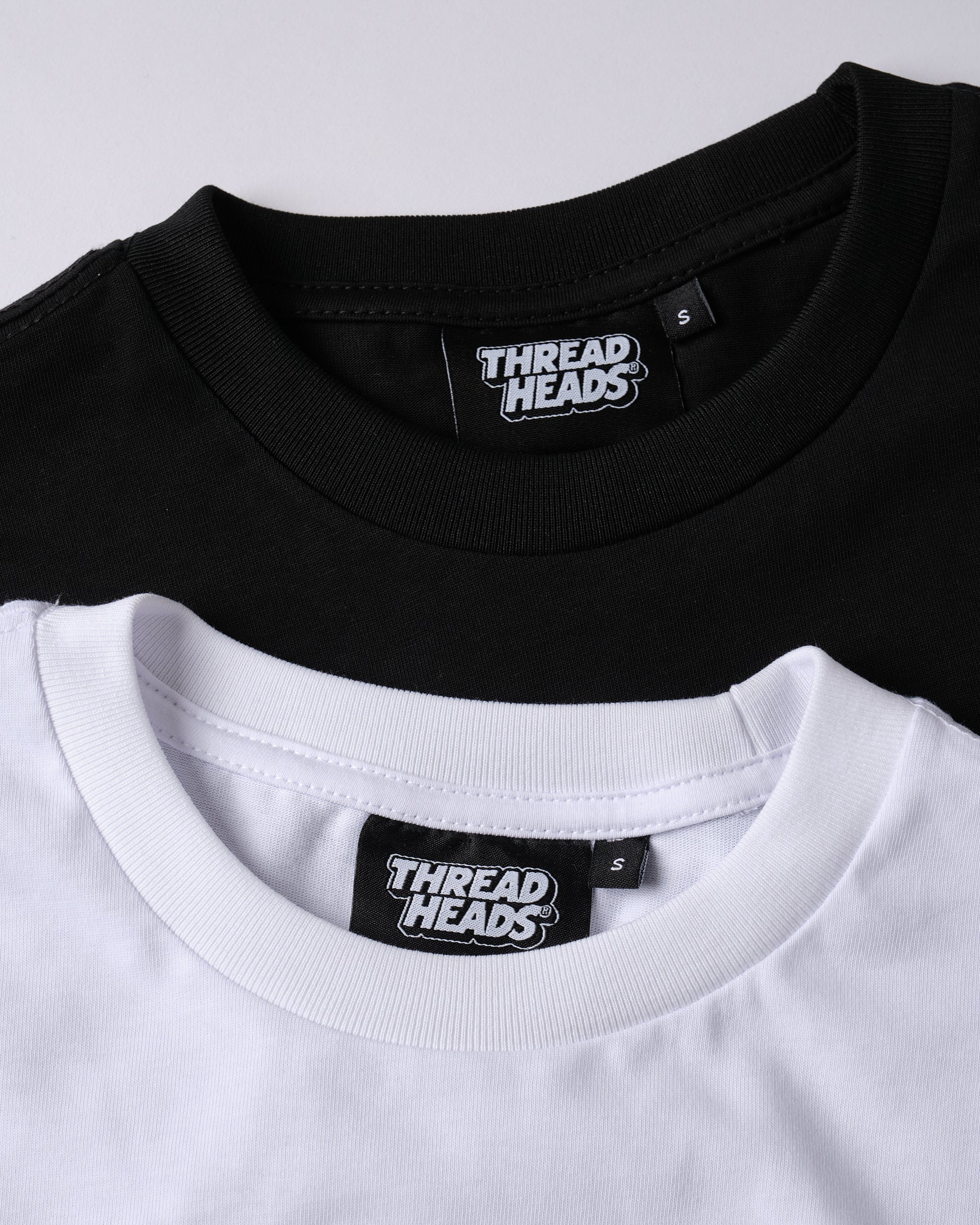 Oversized Tee 2-Pack: Black, White