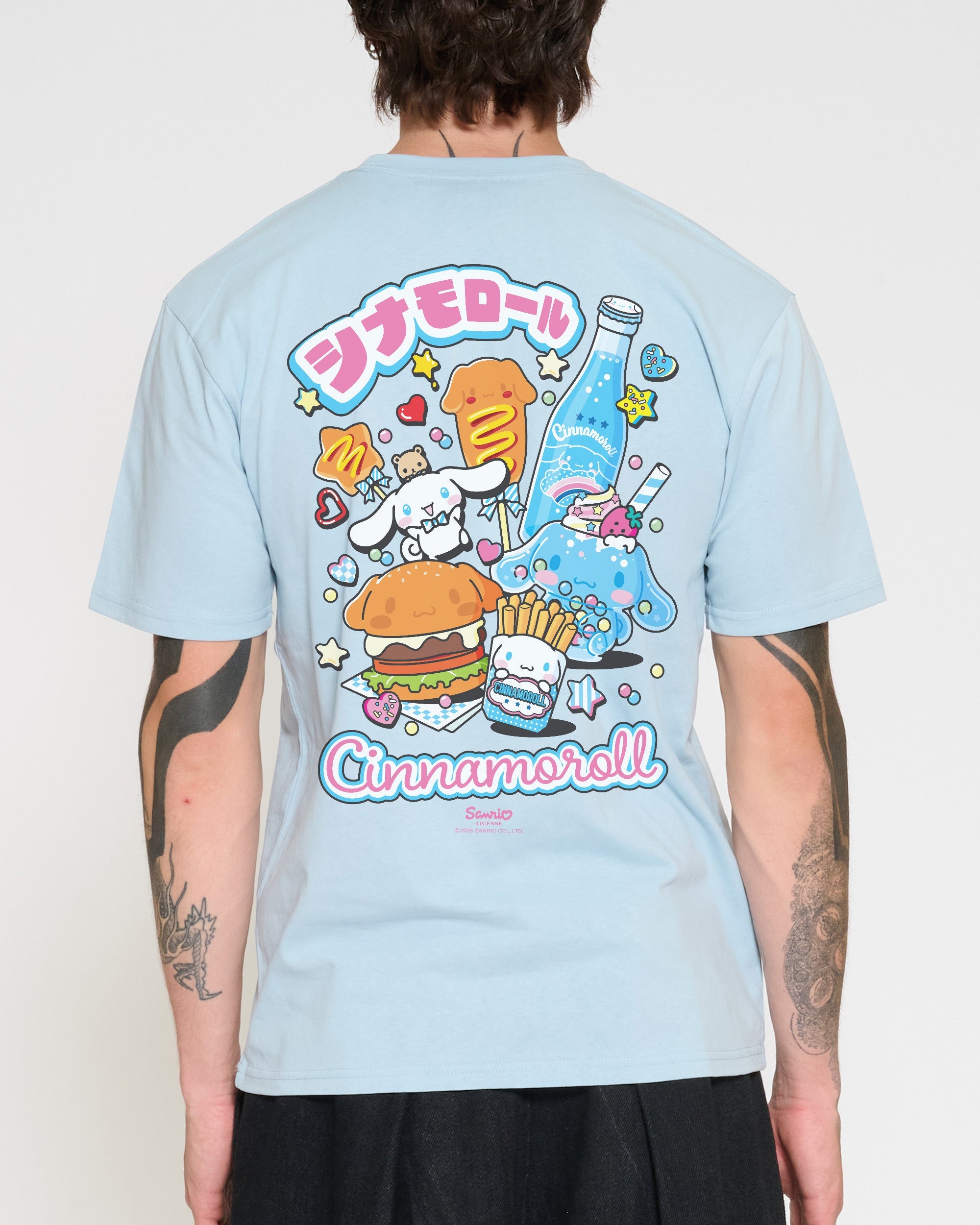 Cinnamoroll Kawaii T-Shirt Official Hello Kitty and Friends collab Threadheads