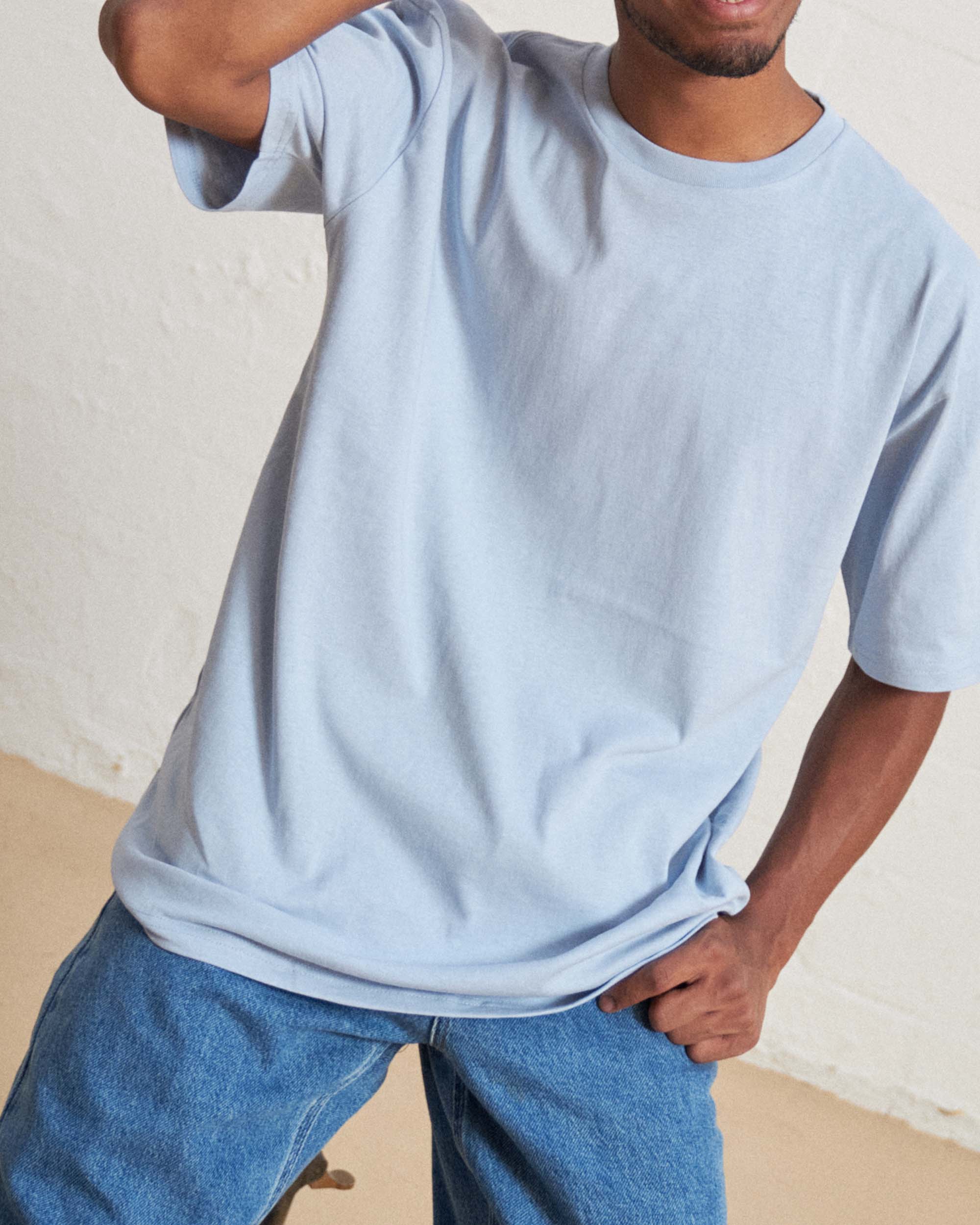 Classic Tee 3-Pack: Brown, Pale Blue, Navy Australia Online