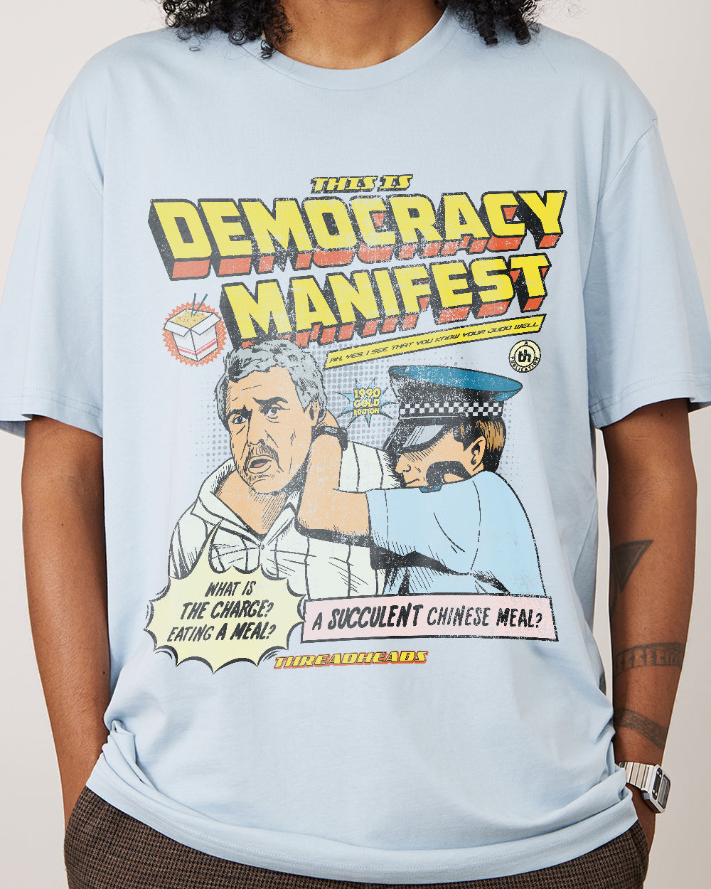 This is Democracy Manifest T-Shirt Australia Online