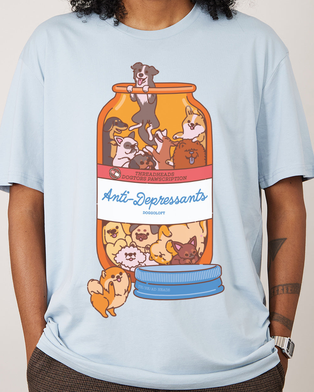Anti-Depressants Dog Edition T-Shirt Australia Online