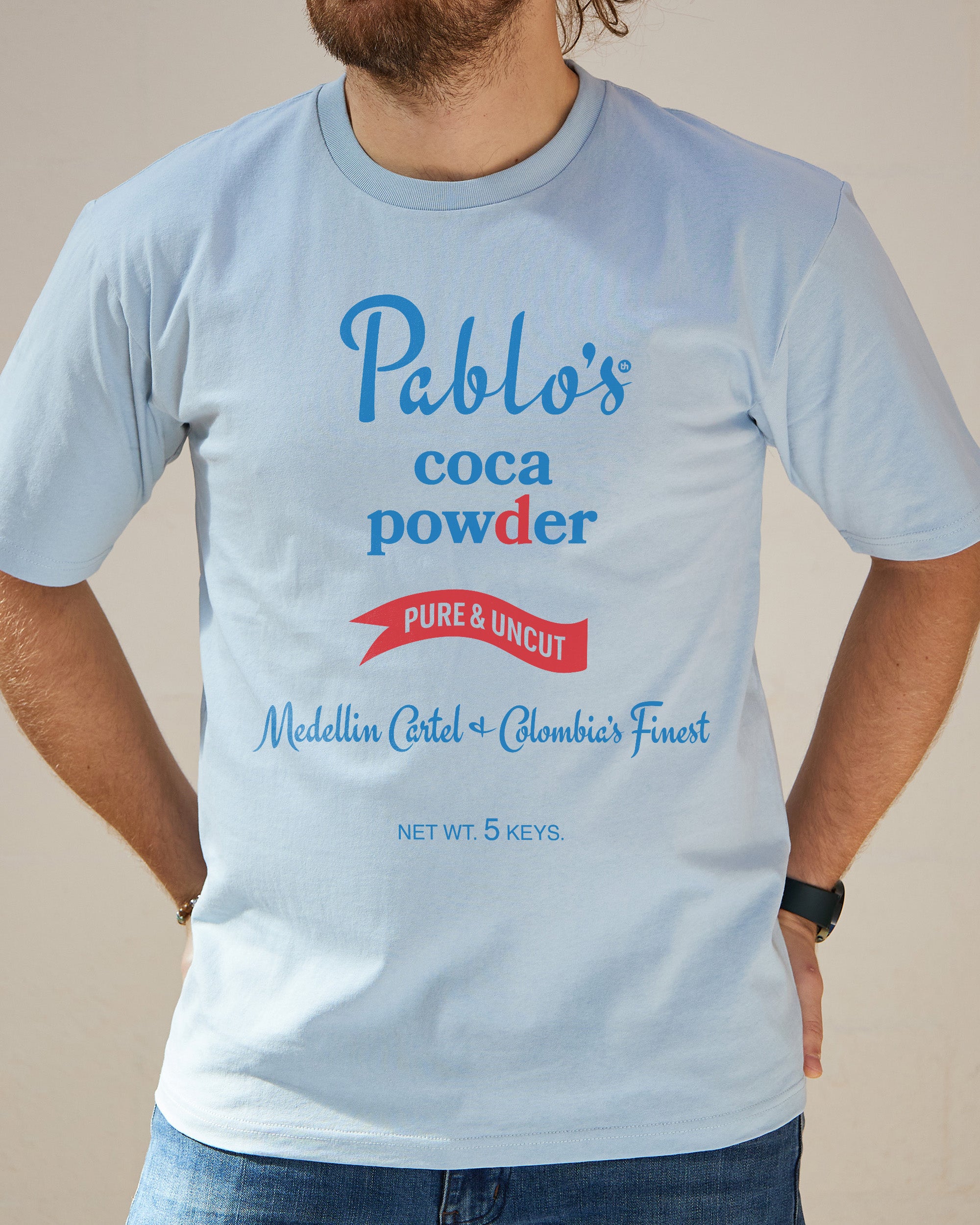 Pablo's Coca Powder T-Shirt Australia Online