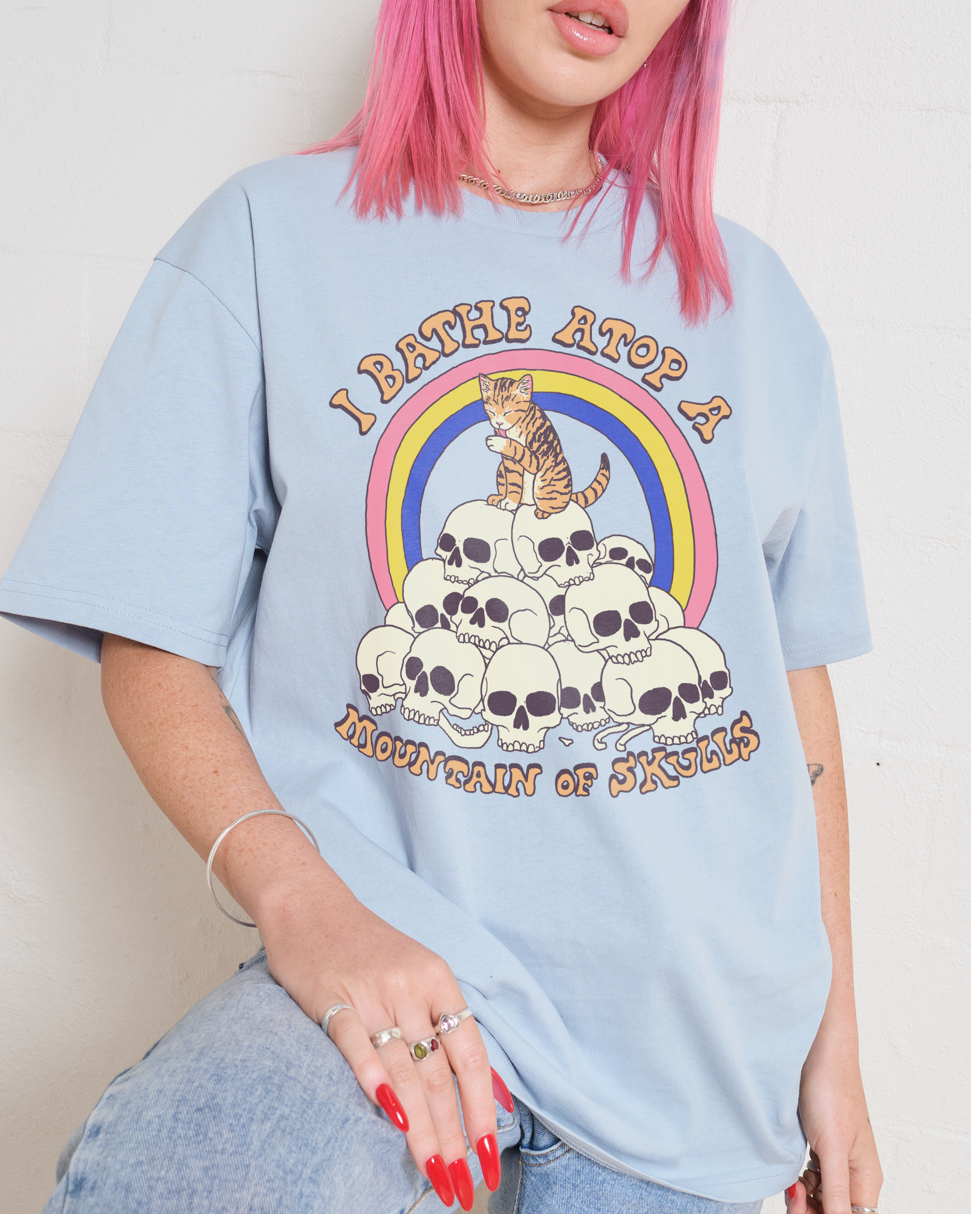 Bathe Atop a Mountain of Skulls T-Shirt Australia Online