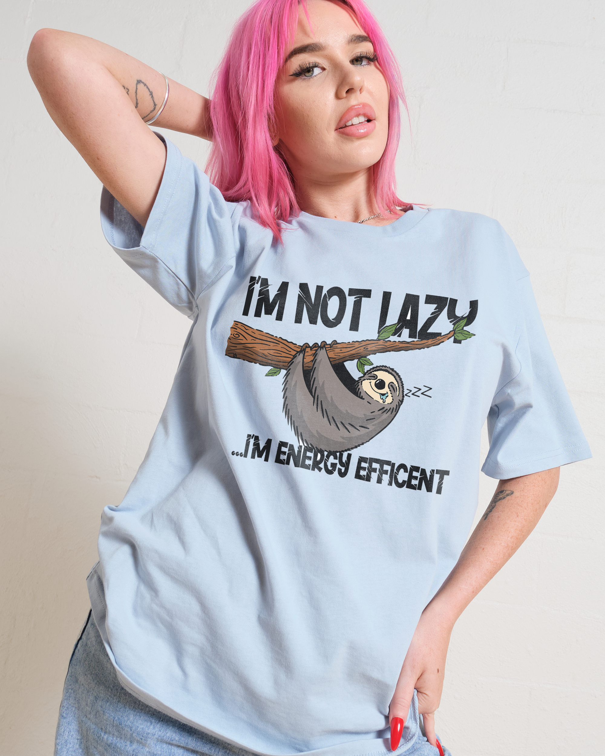 Energy Efficient Sloth T-Shirt Australia Online