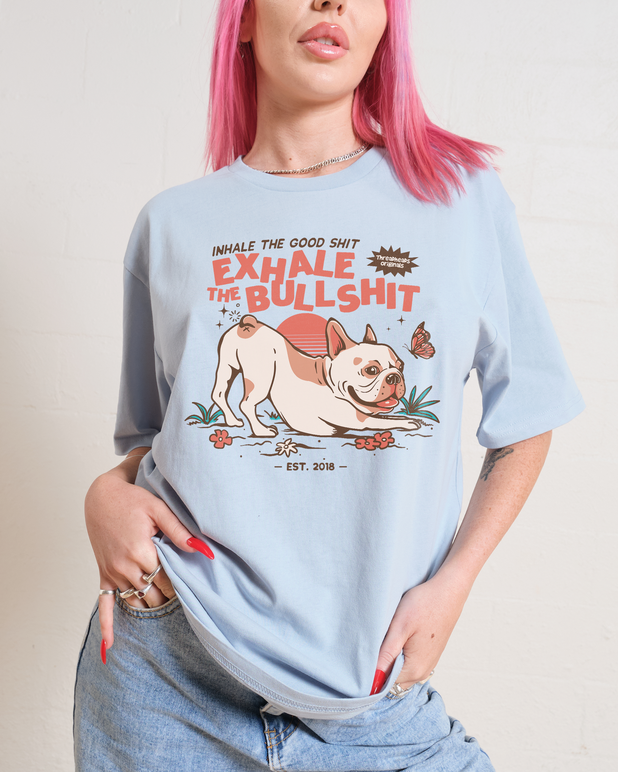 Exhale The Bullshit T-Shirt Australia Online