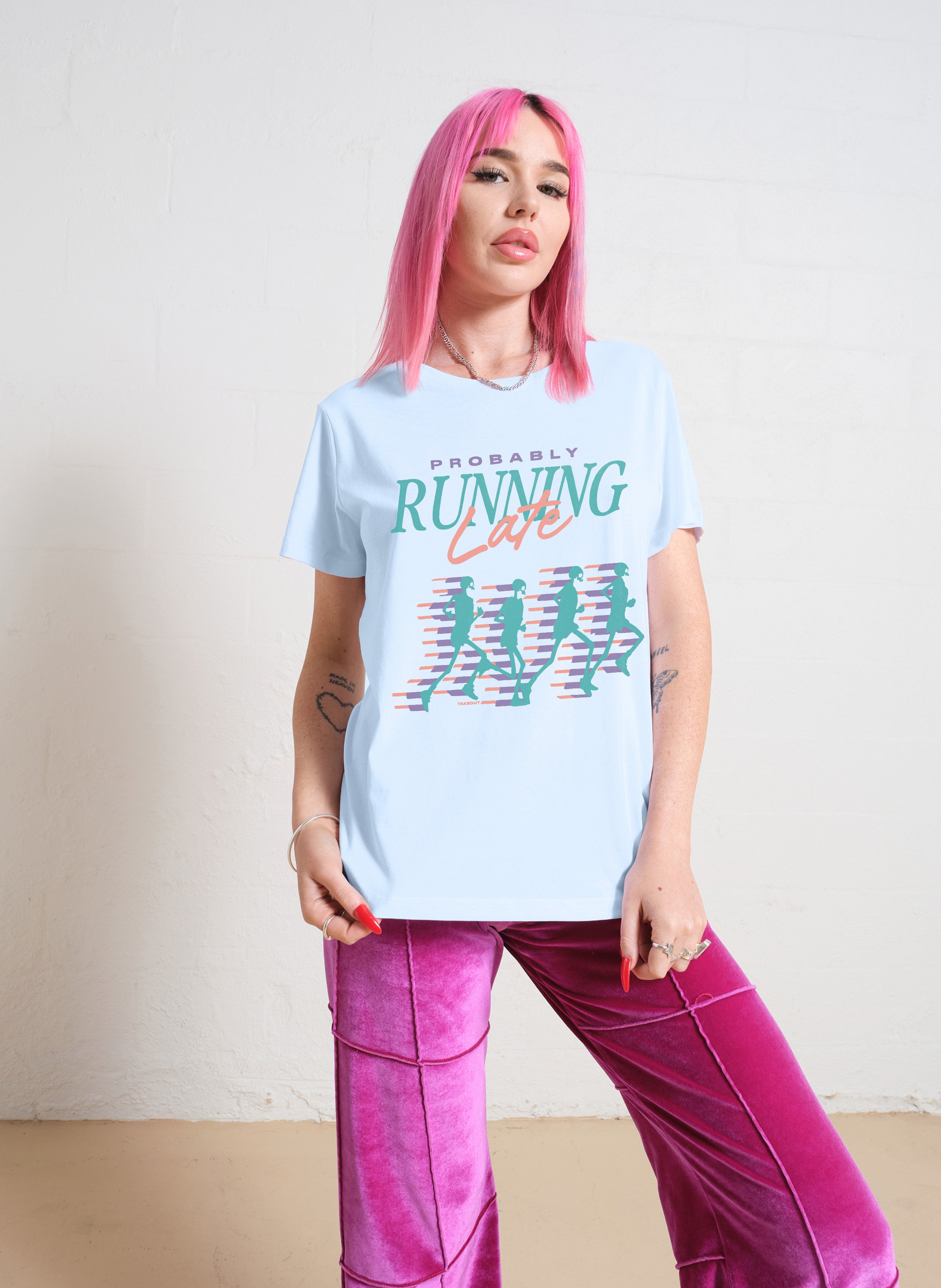 Probably Running Late Women's Tee