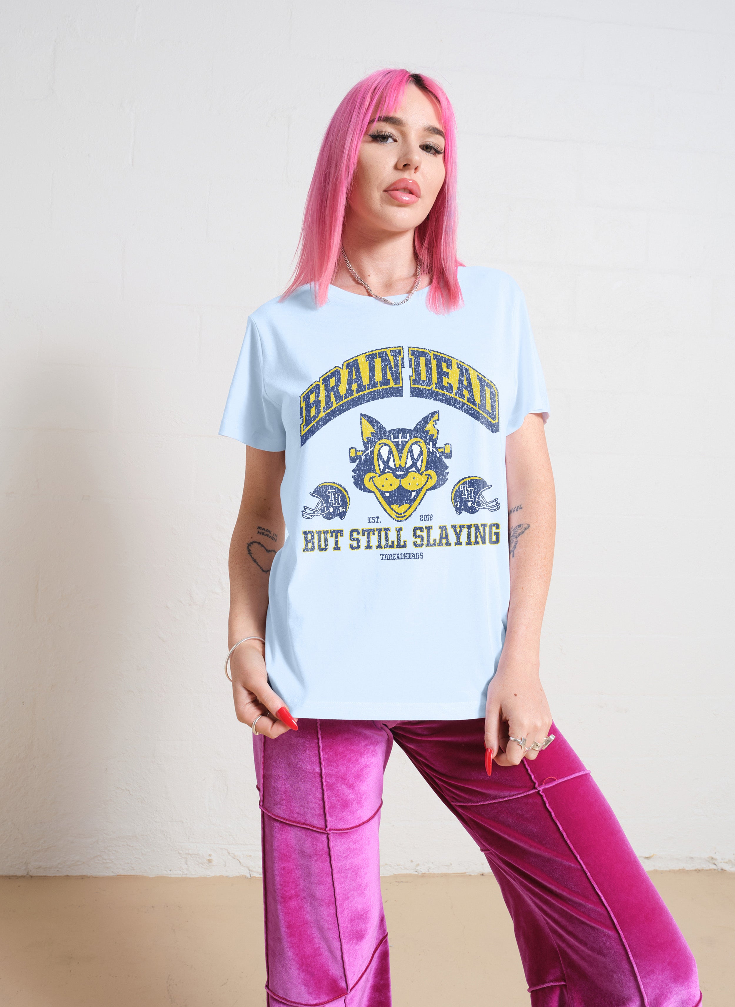 Brain Dead Cat Women's Tee