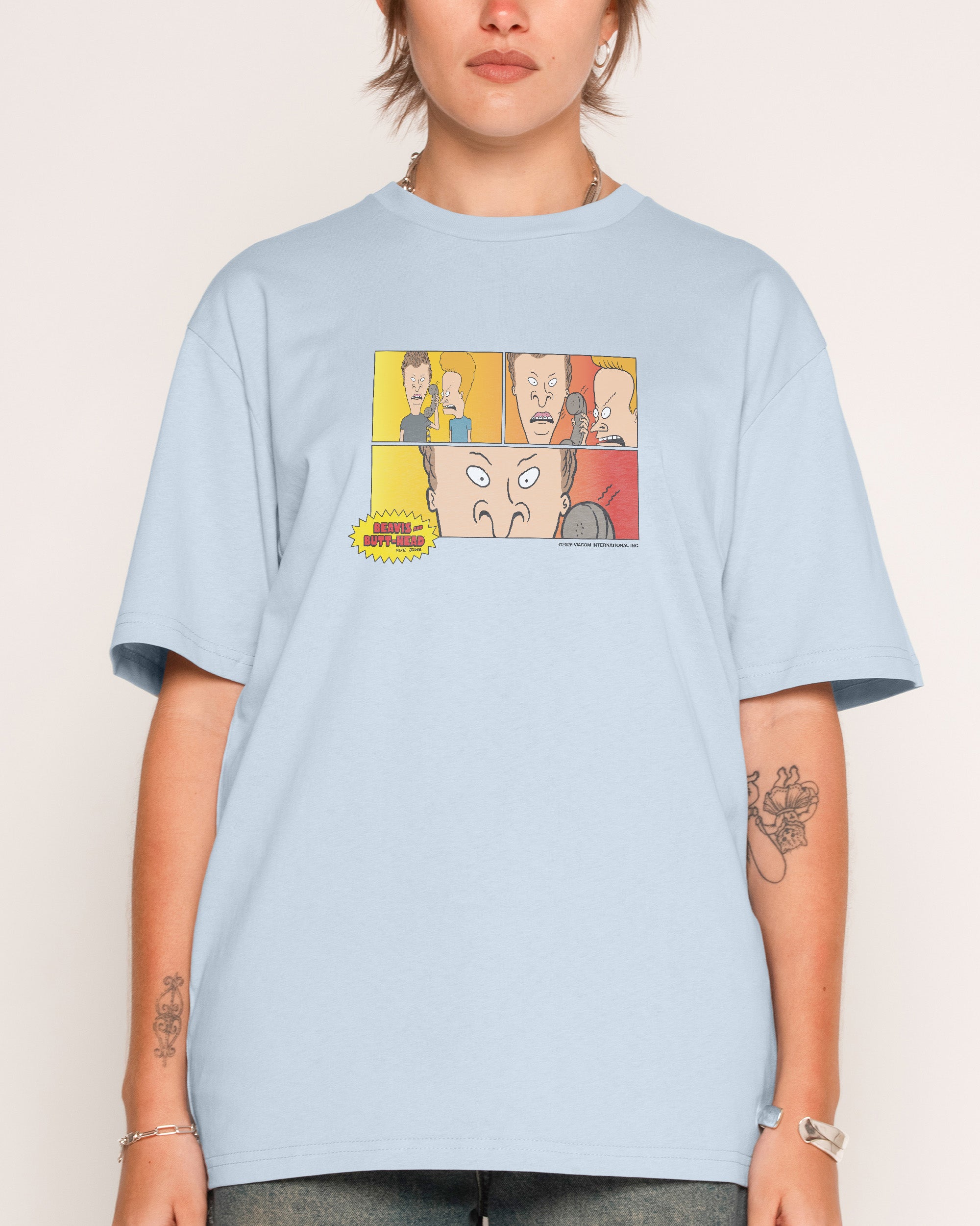 Couch Life Pale Blue T-Shirt