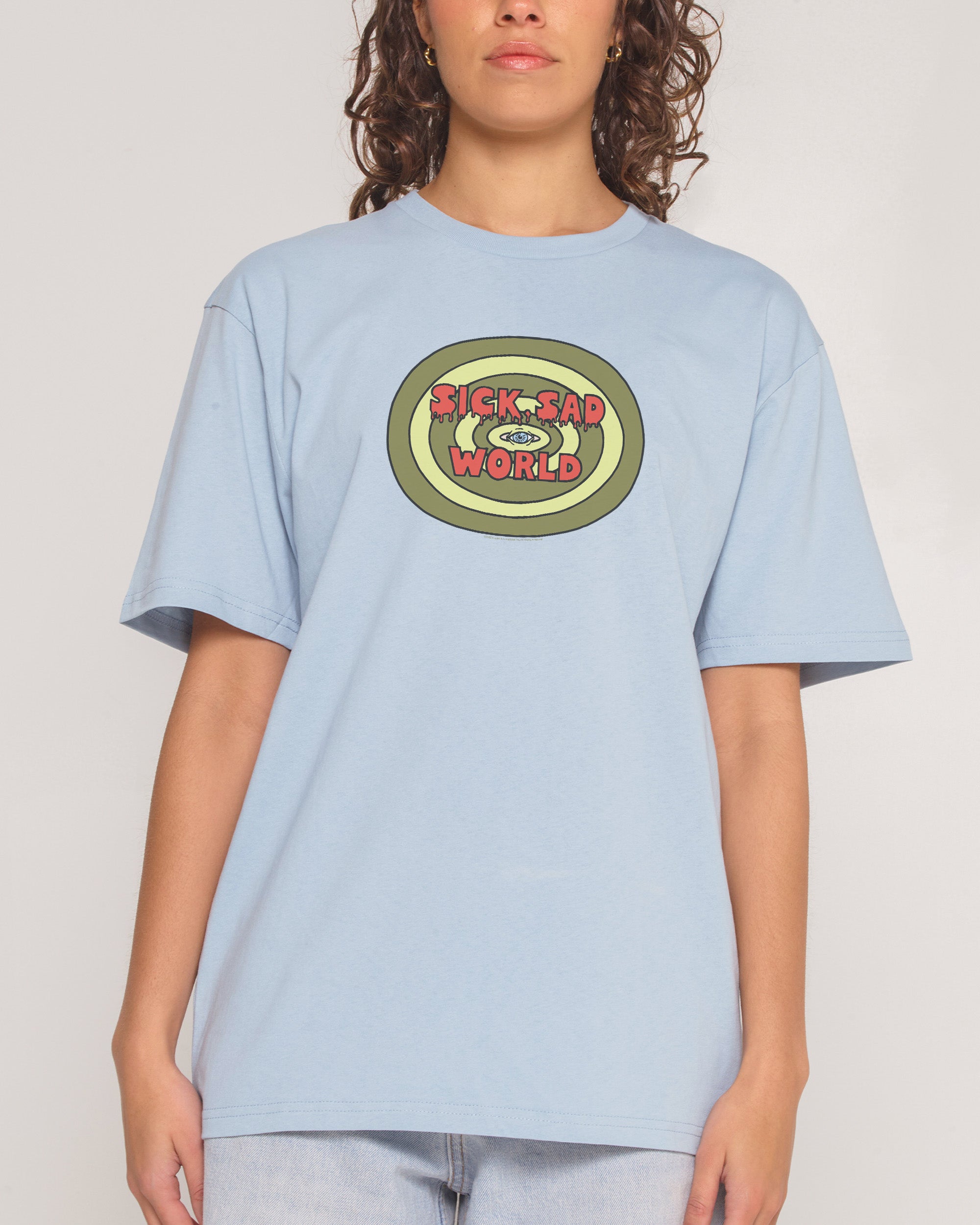 Sick Sad World Pale Blue T-Shirt