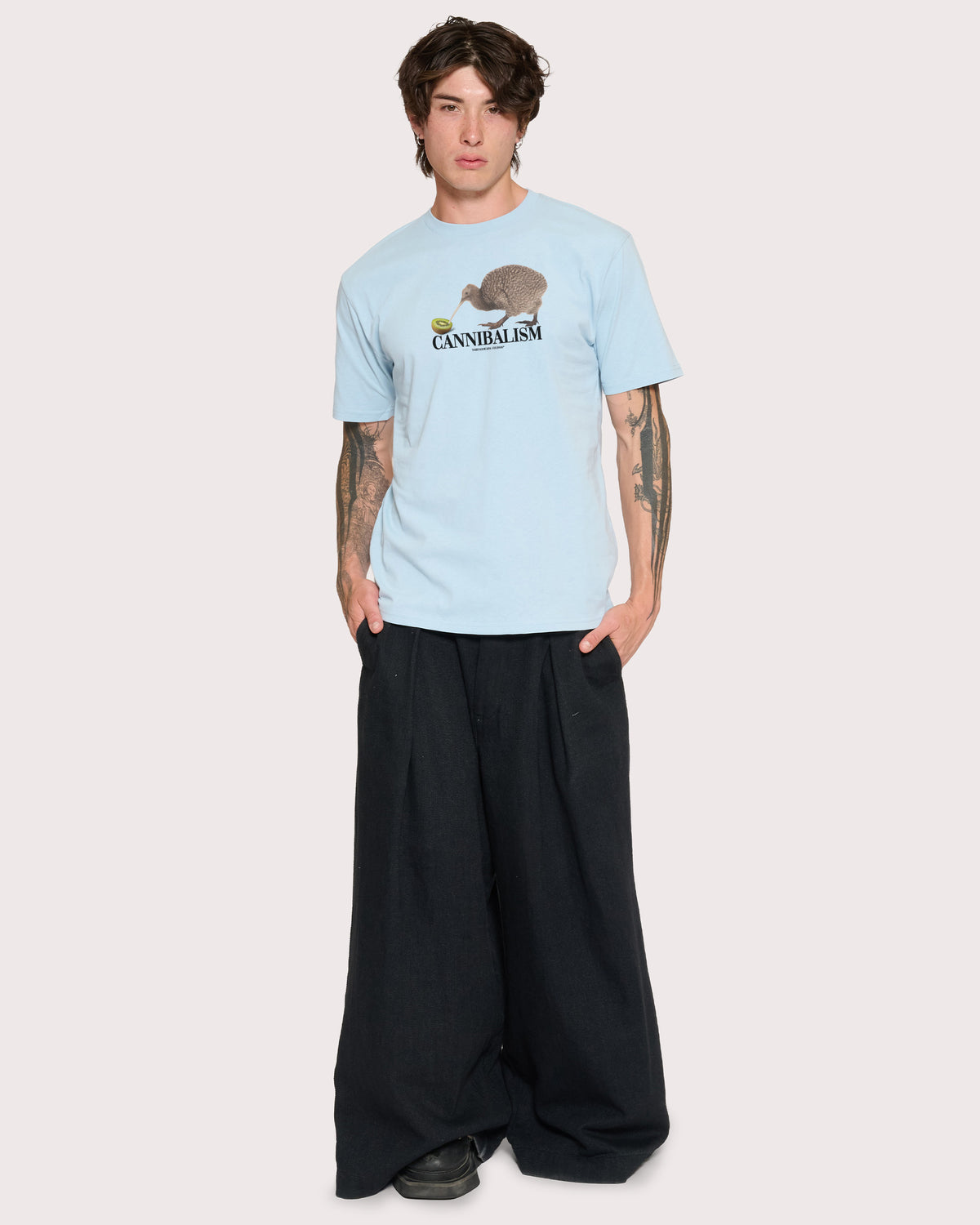 Cannibalism Pale Blue T-Shirt